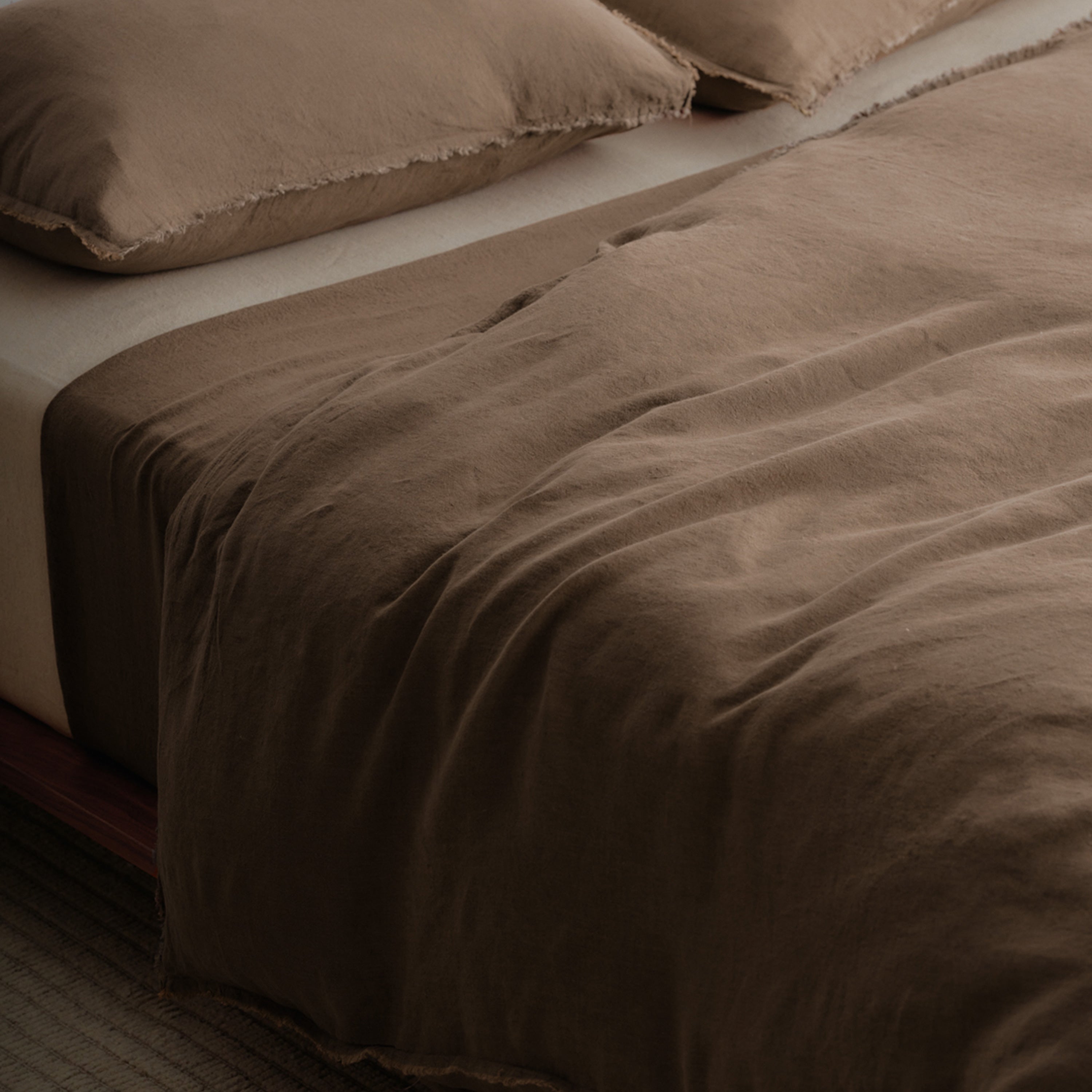 Linen Duvet Cover | Chocolate Brown – Hale Mercantile