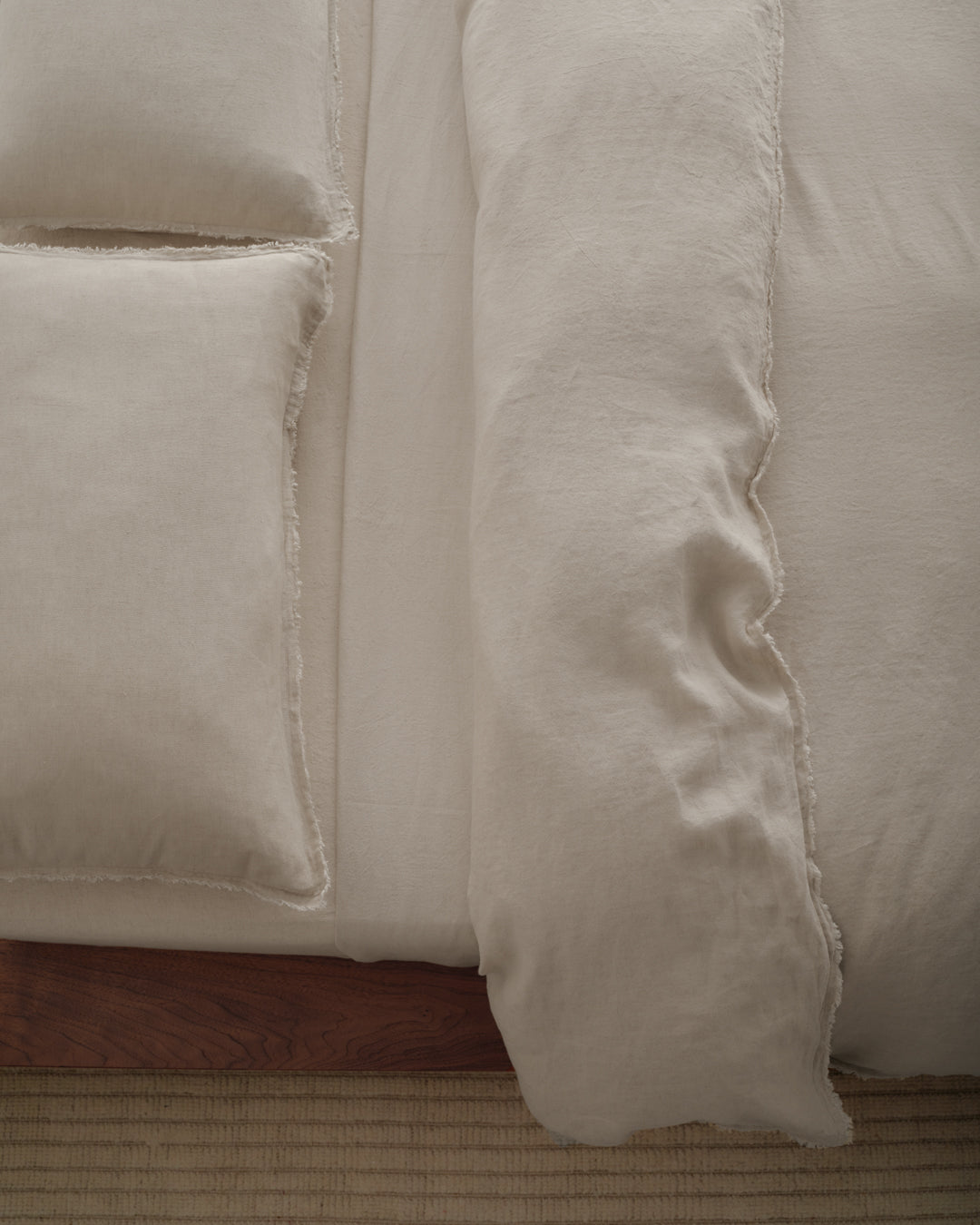 Linen Duvet Cover | Sandy Color