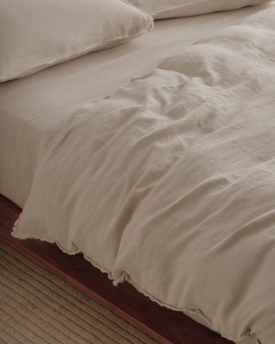 Linen Duvet Cover | Sandy Color