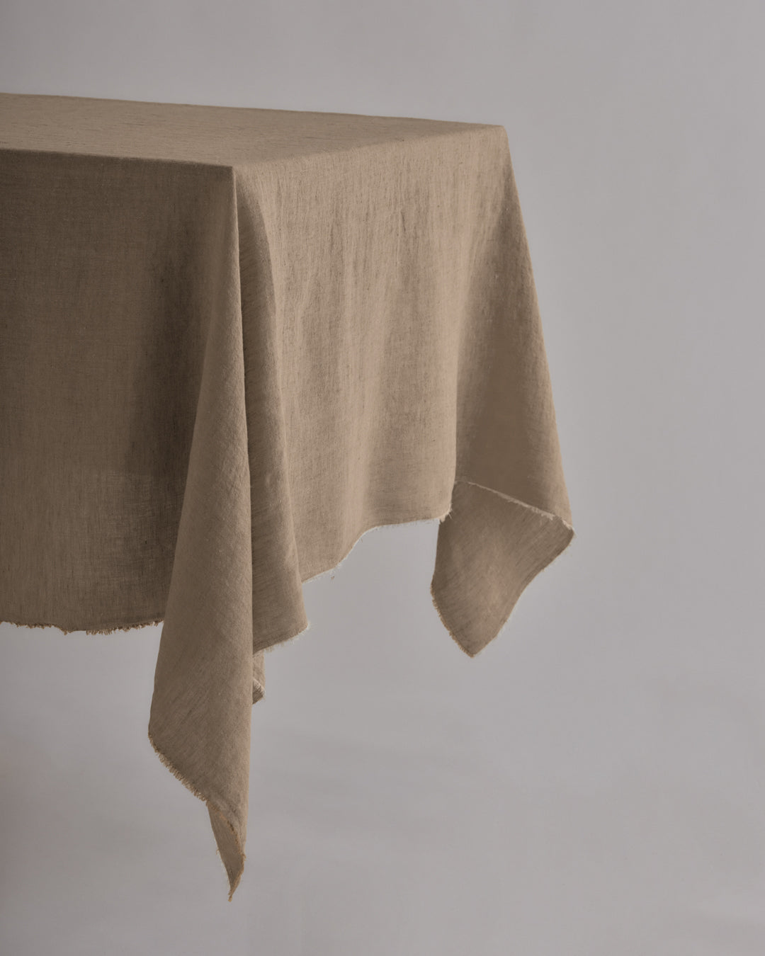 Linen Tablecloth | Toffee Brown
