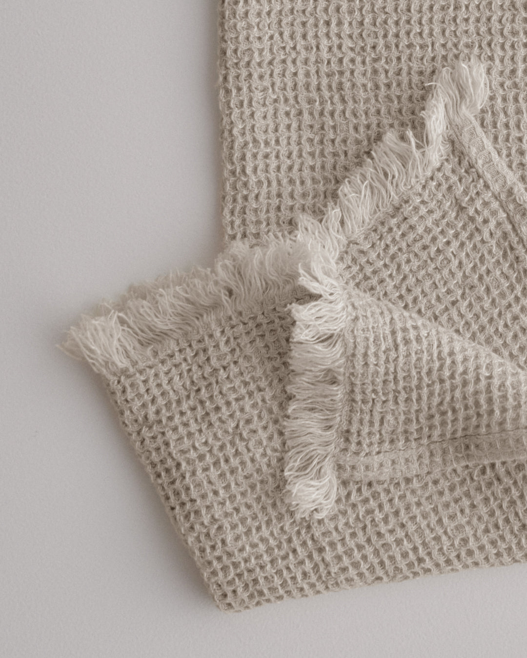 Linen Hand Towels | Sandy Color