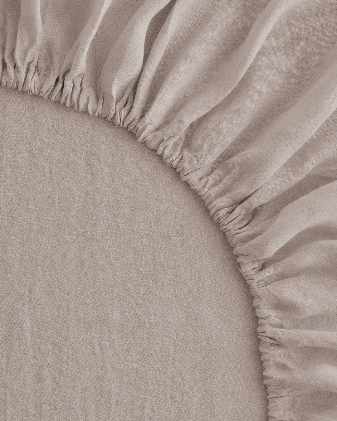 Basix Linen Fitted Sheet - Floss