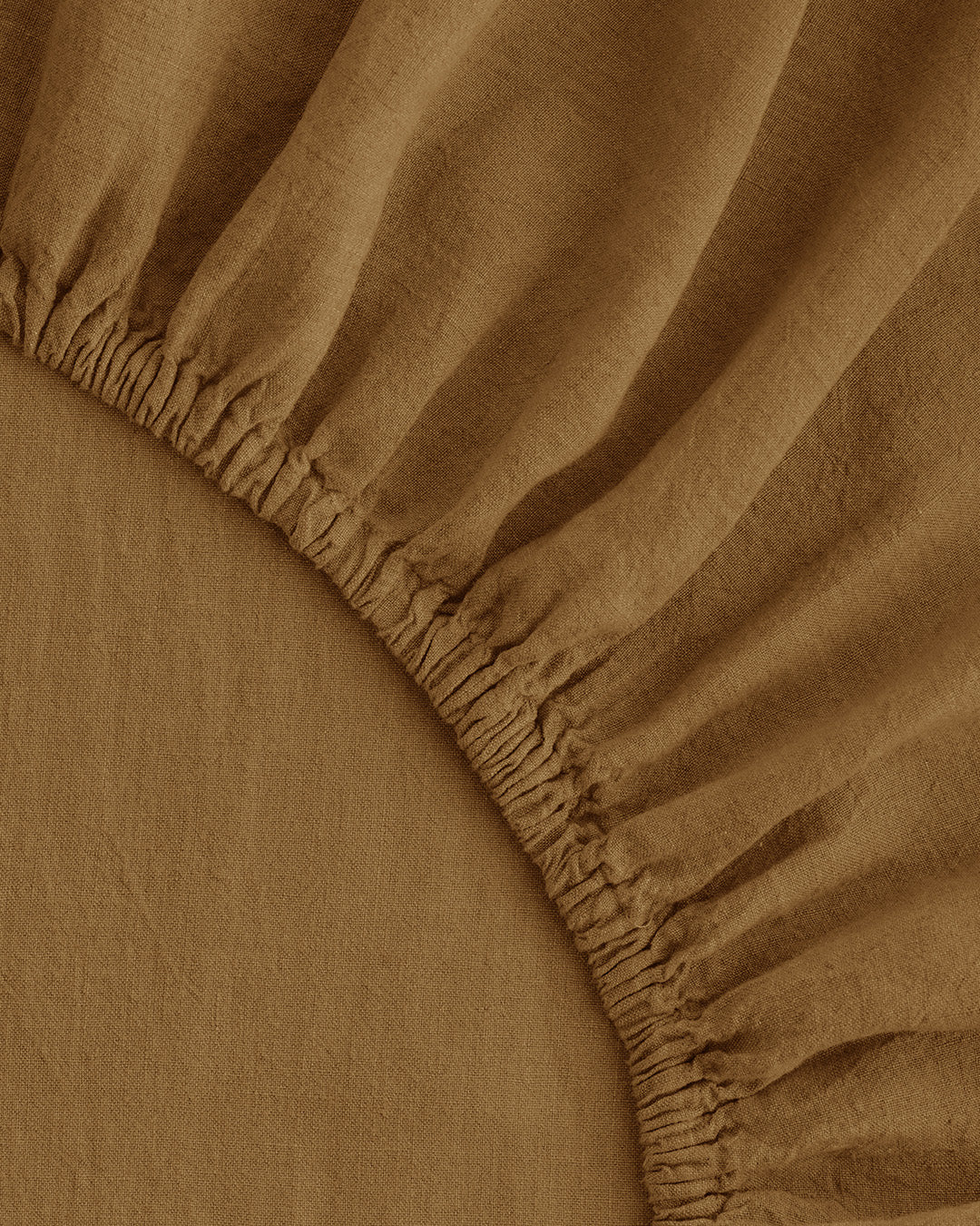 Basix Linen Fitted Sheet - Russo