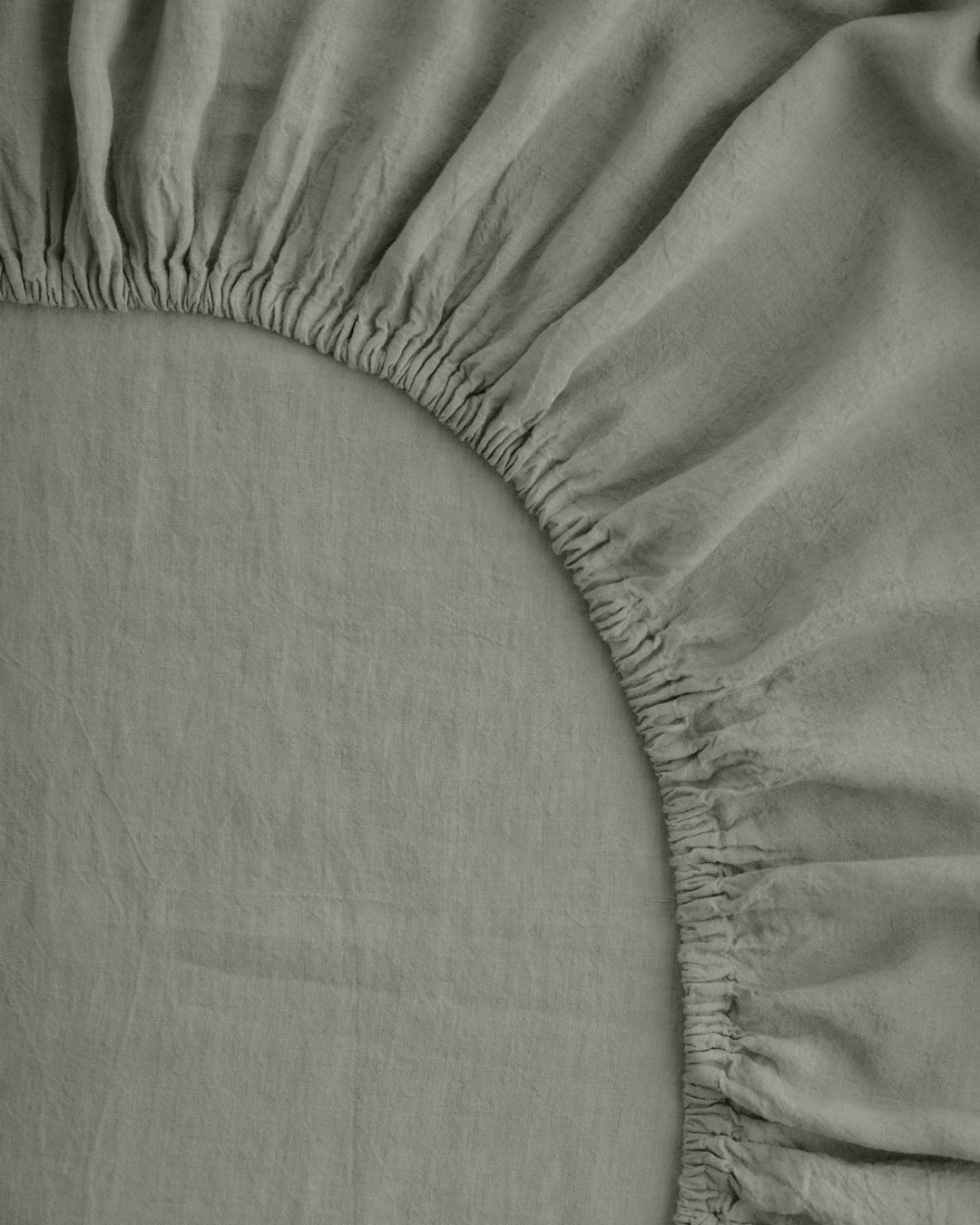 Linen Fitted Sheet | Silvery Sage