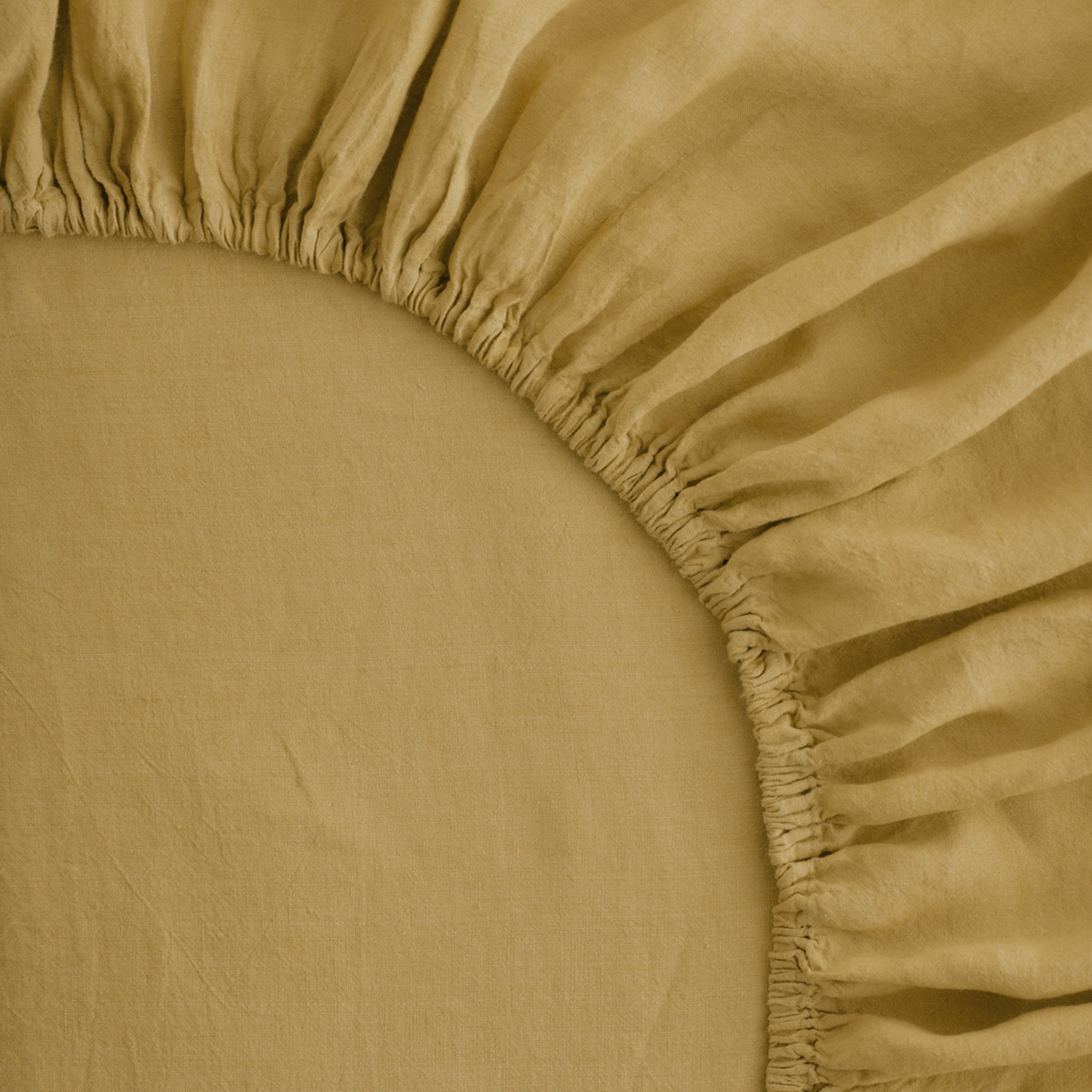 Basix Linen Fitted Sheet - Maiz