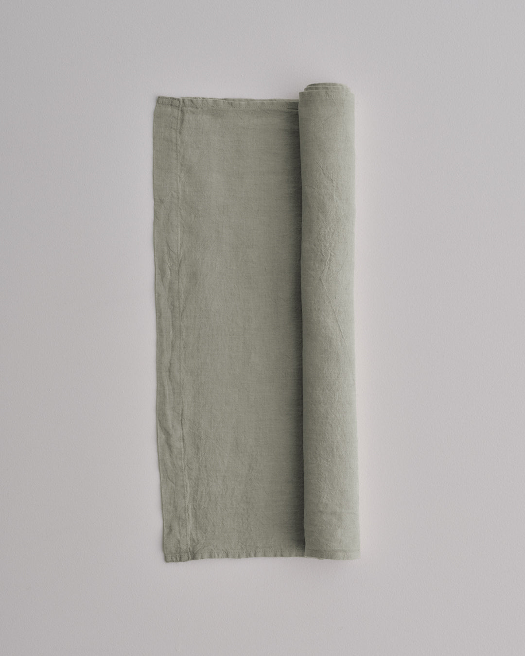 Linen Table Runner | Silvery Sage