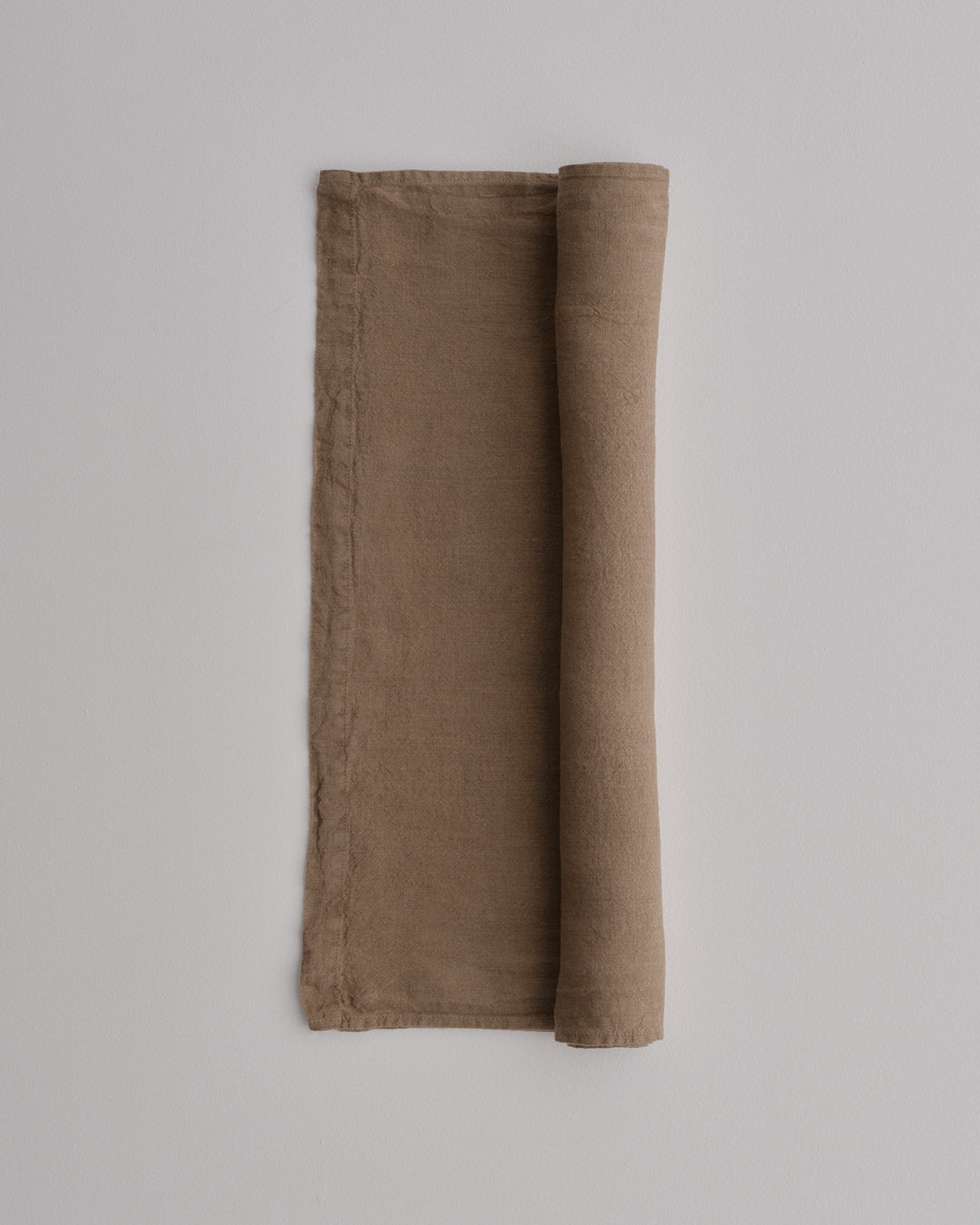 Linen Table Runner | Chocolate Brown