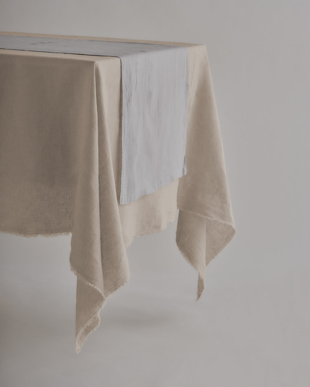Linen Table Runner | Pale Grey