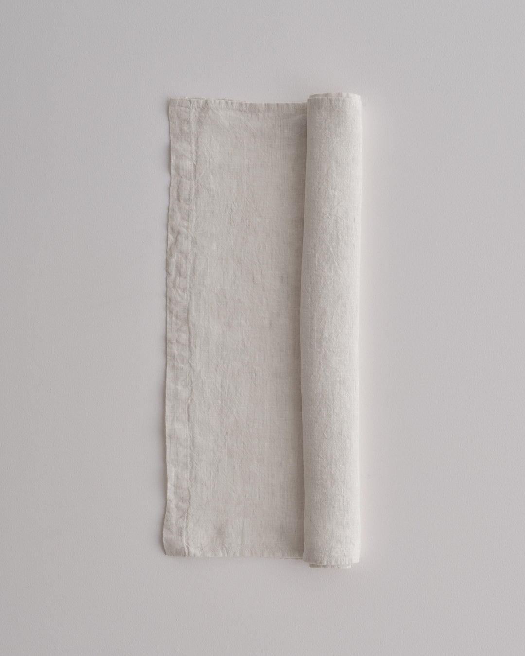 Linen Table Runner | Pale Stone