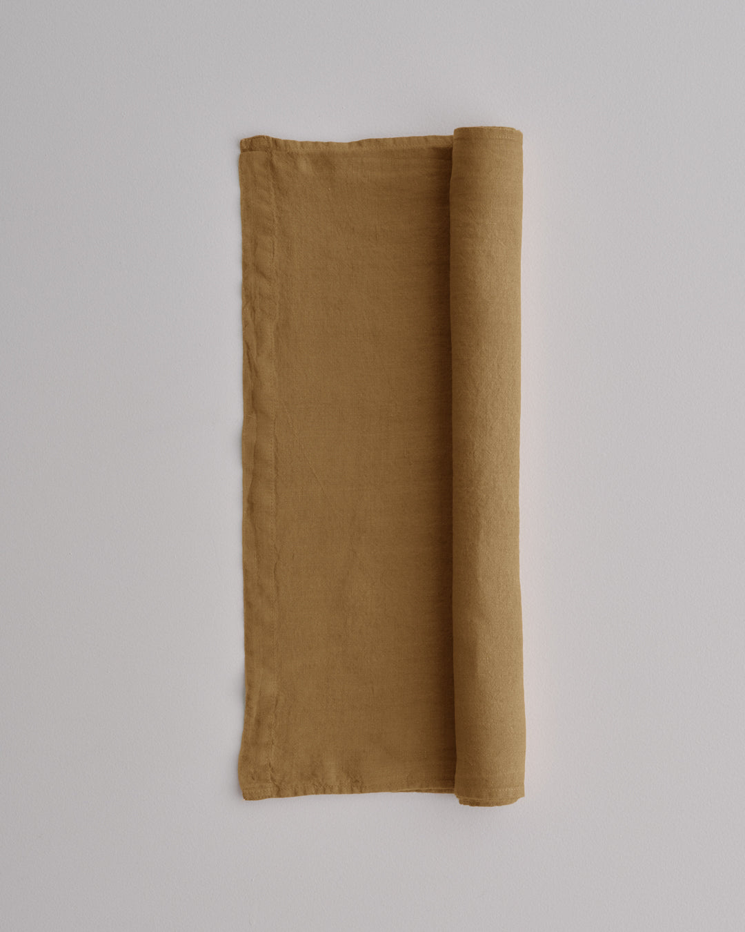 Linen Table Runner | Rust Tone