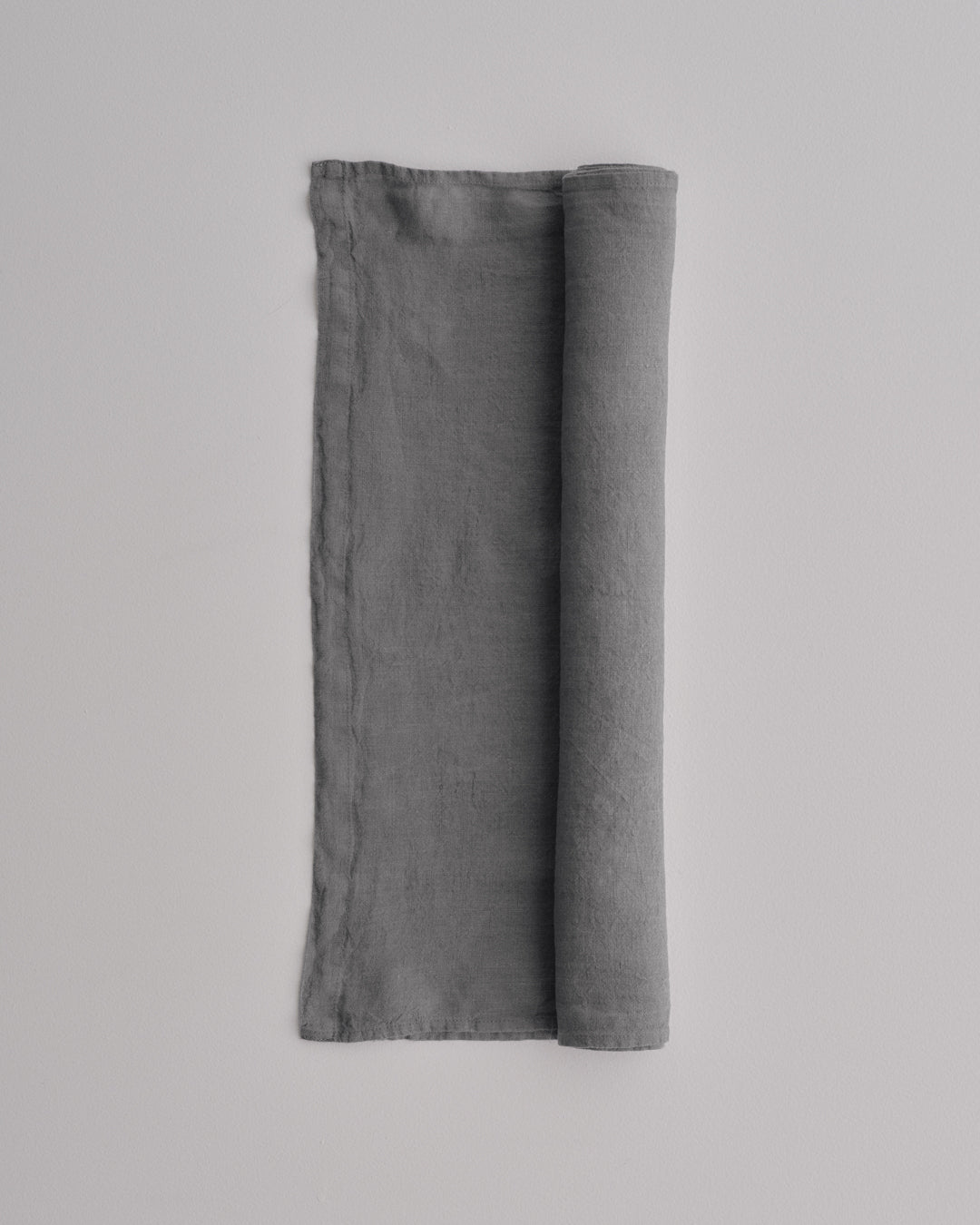Linen Table Runner | Charcoal Grey
