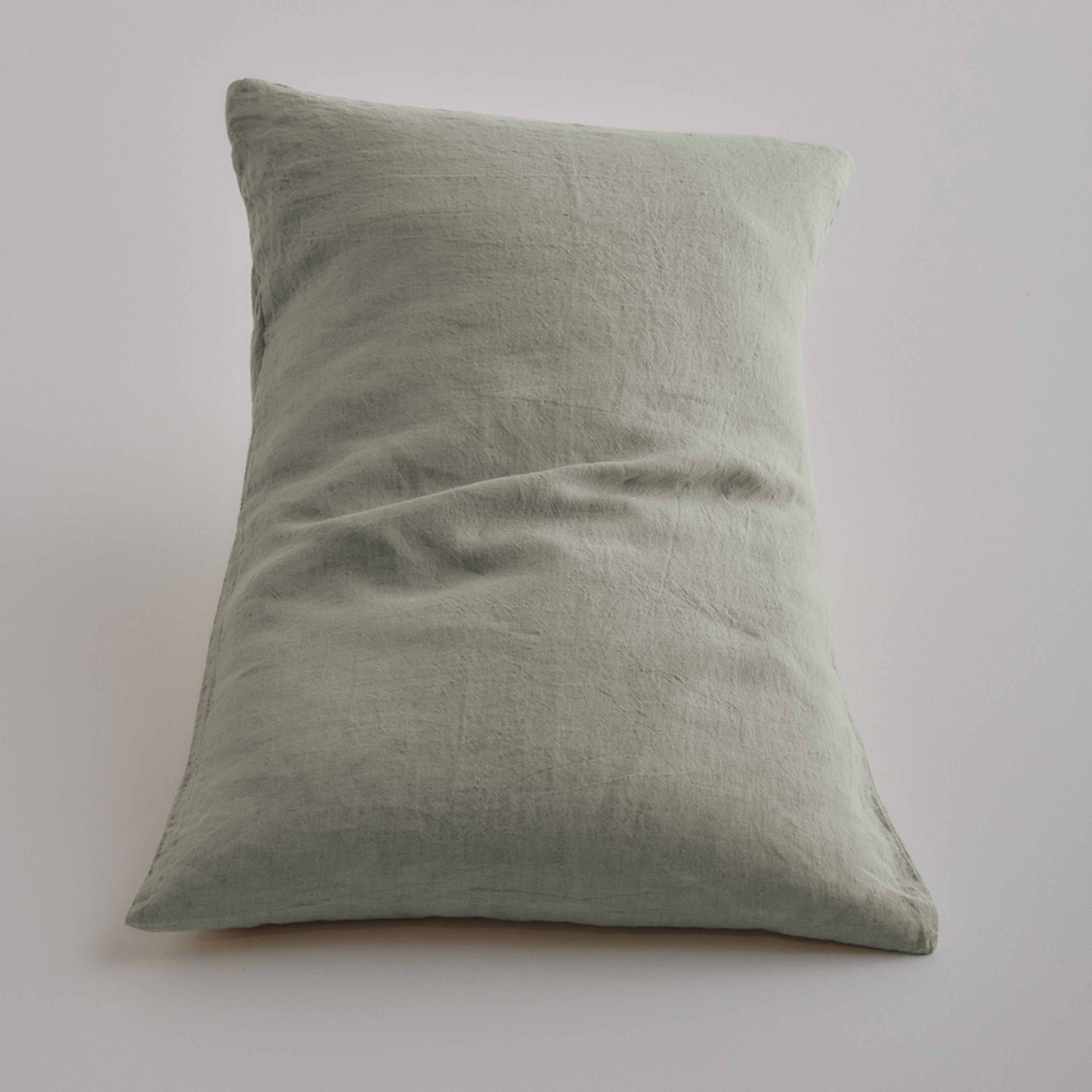 Basix Linen Pillowcase - Argent