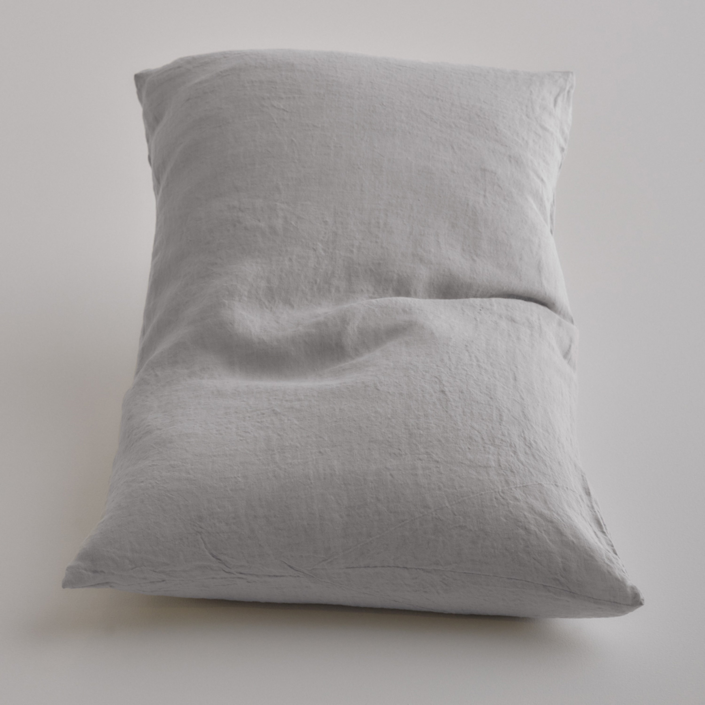 Basix Linen Pillowcase - Fog