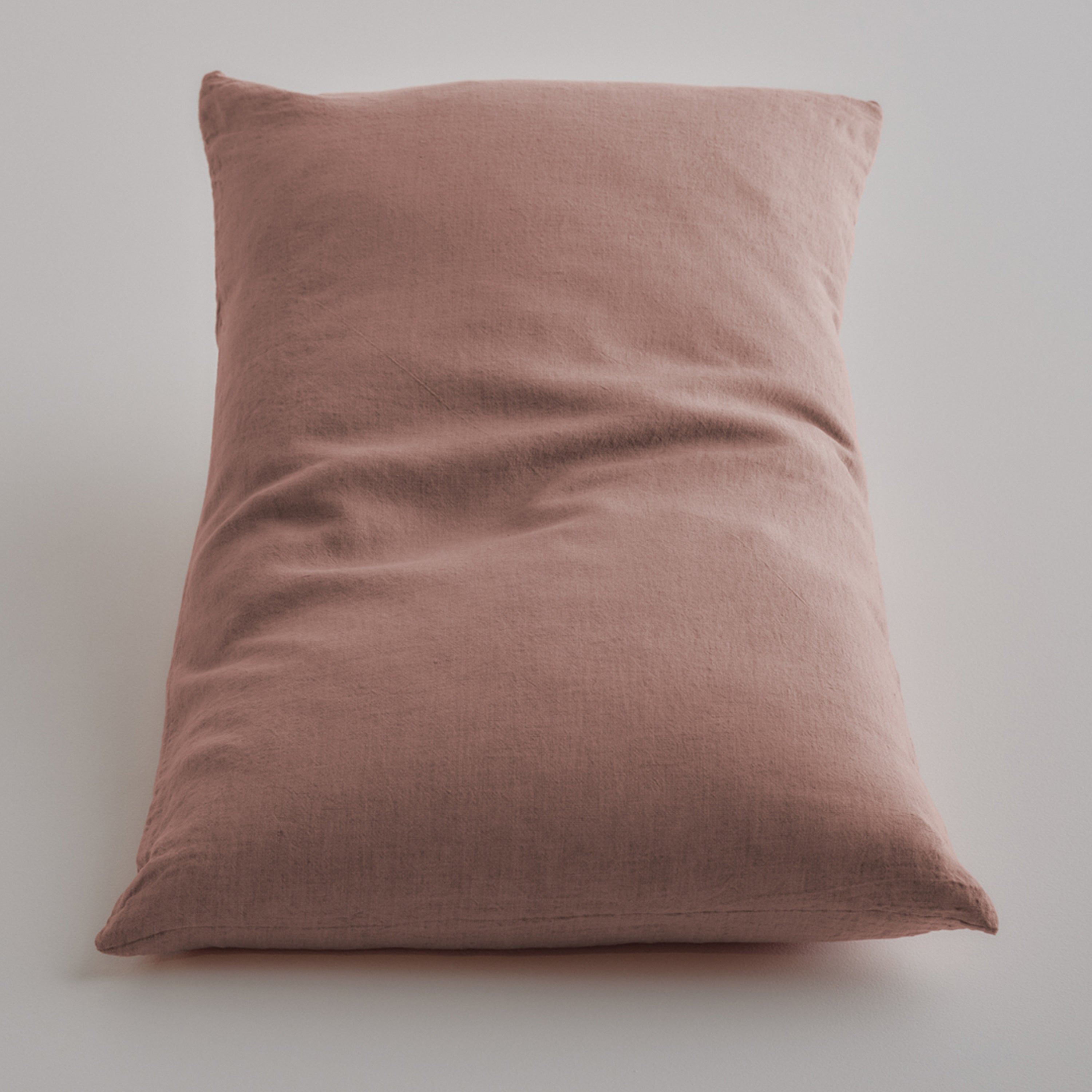 Basix Linen Pillowcase - Rosa