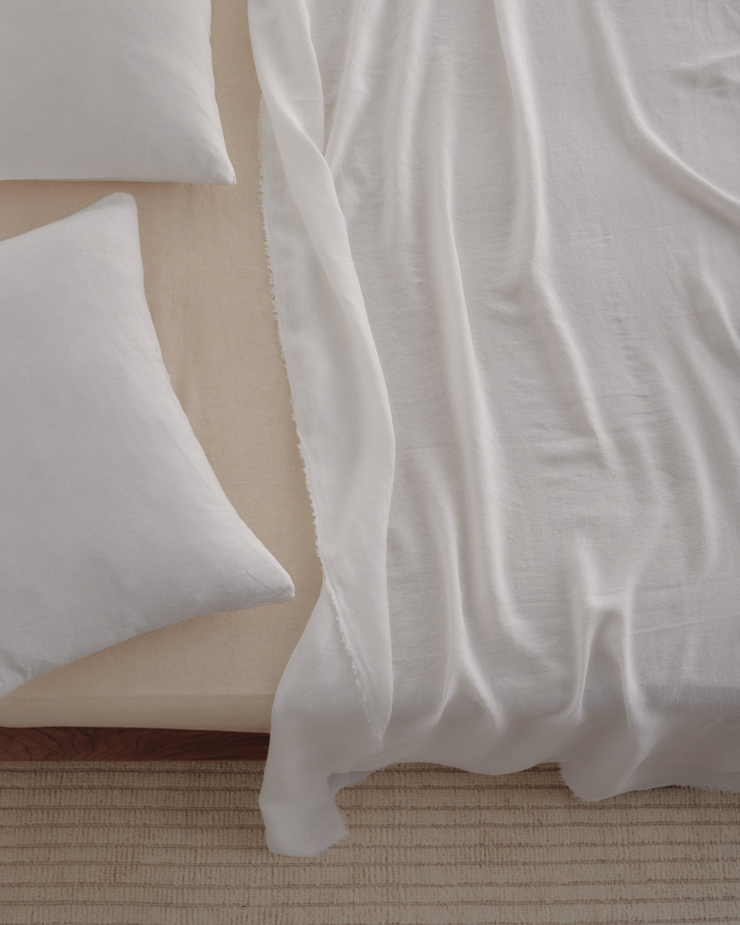 Basix Linen Pillowcase | Antique White