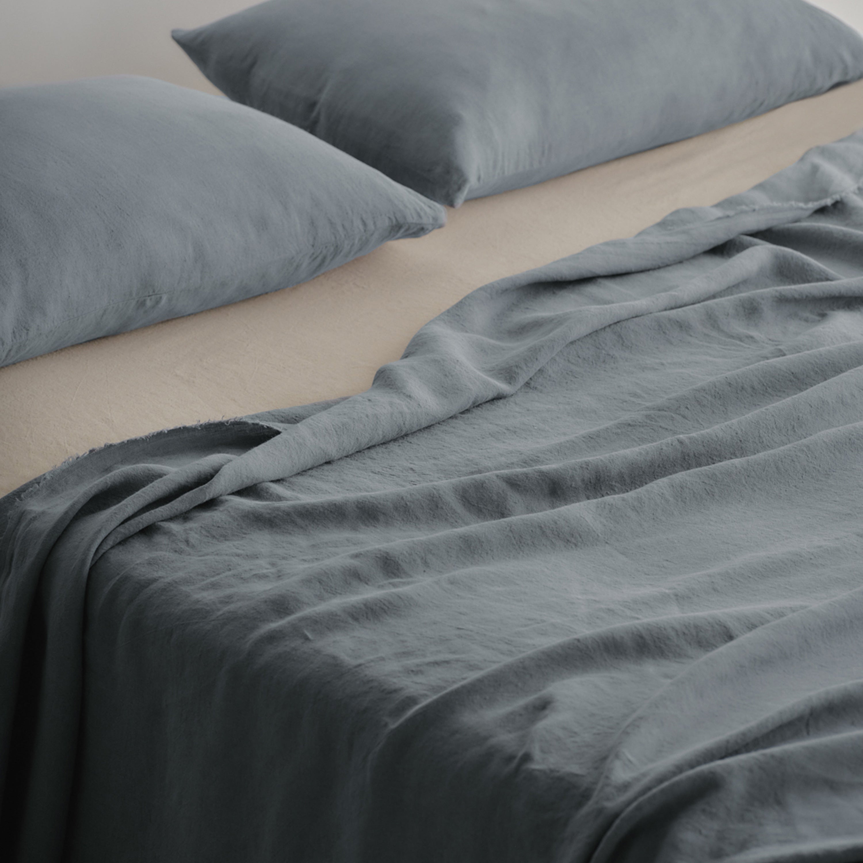 Flocca Linen Flat Sheet - Fonda