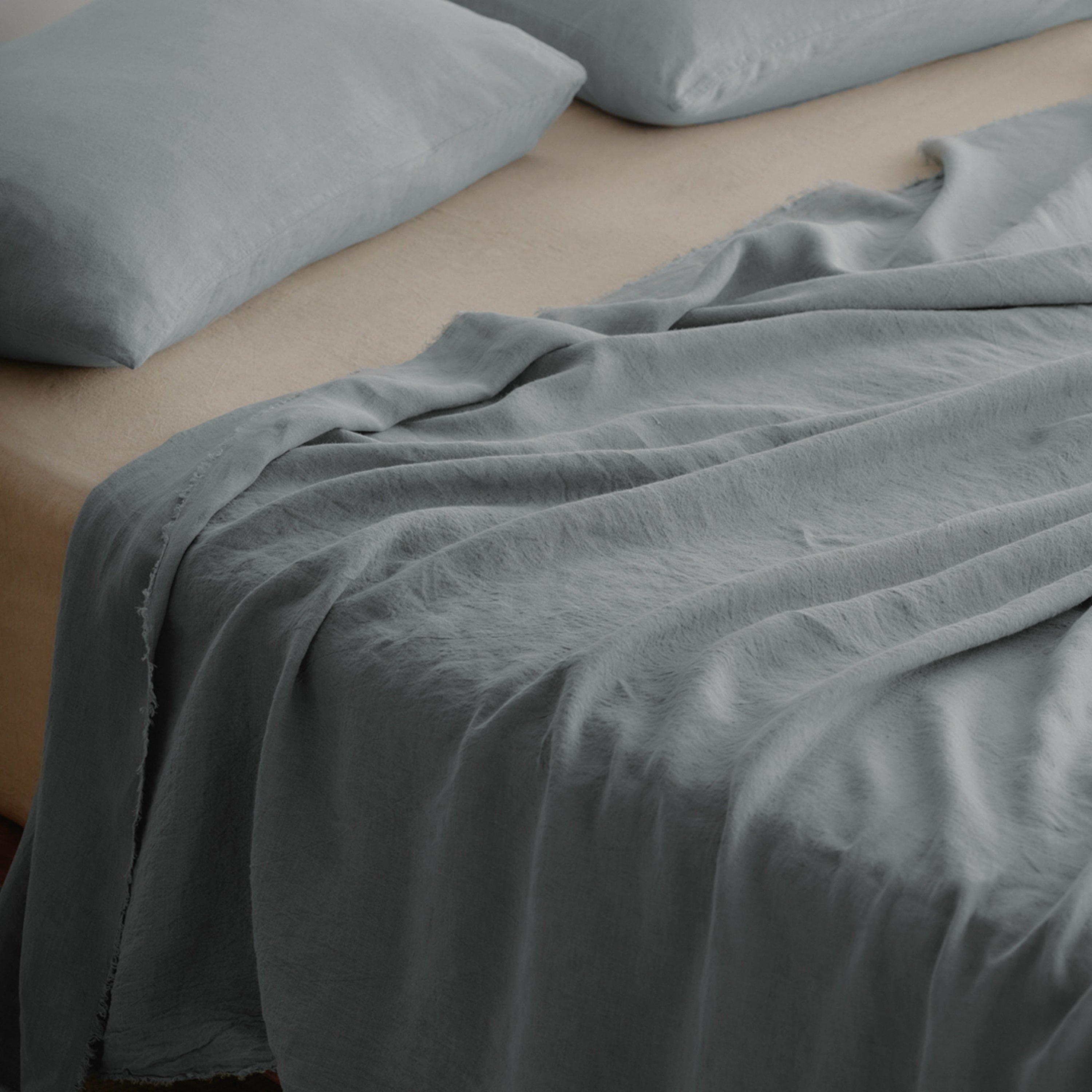 Flocca Linen Flat Sheet - Roy