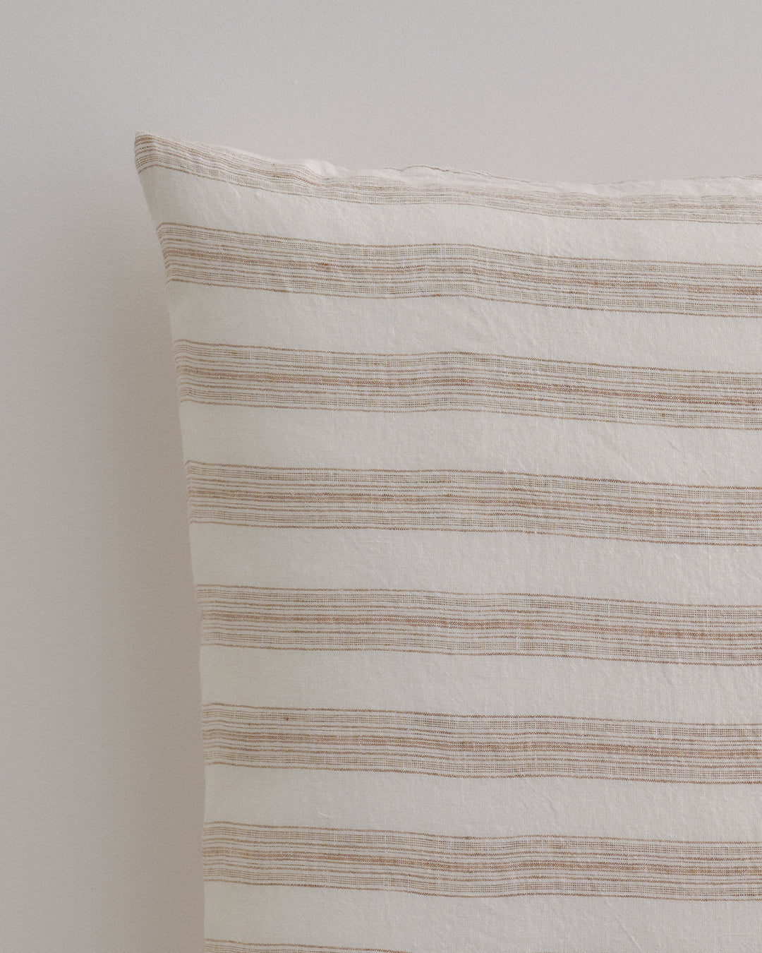 Basix Stripe Linen Euro Sham - Ayrton/Russo