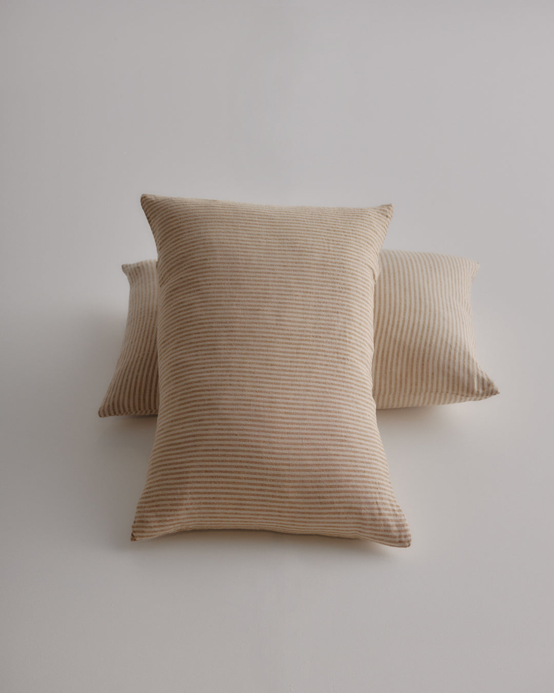 Stripe Linen Cushion | Brown Stripe