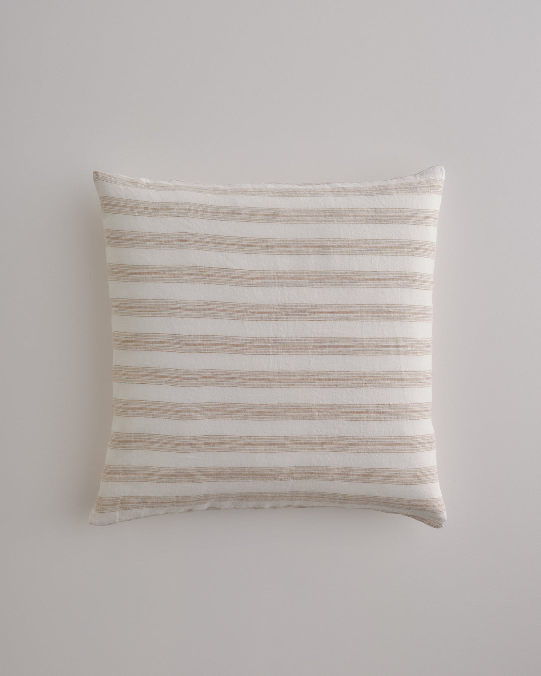 European Linen Pillowcases | White & Rust
