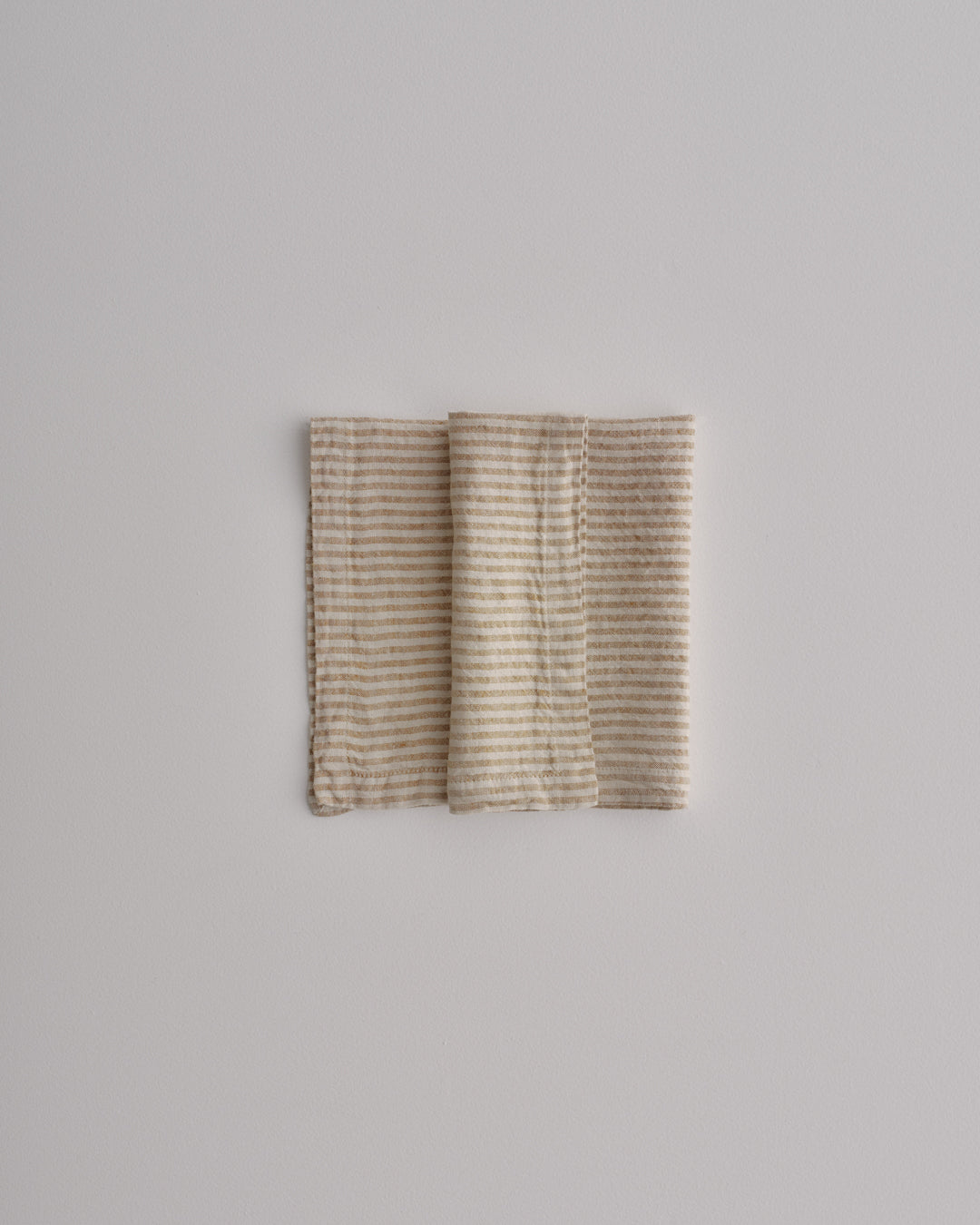 Stripe Linen Napkin | Brown Stripe