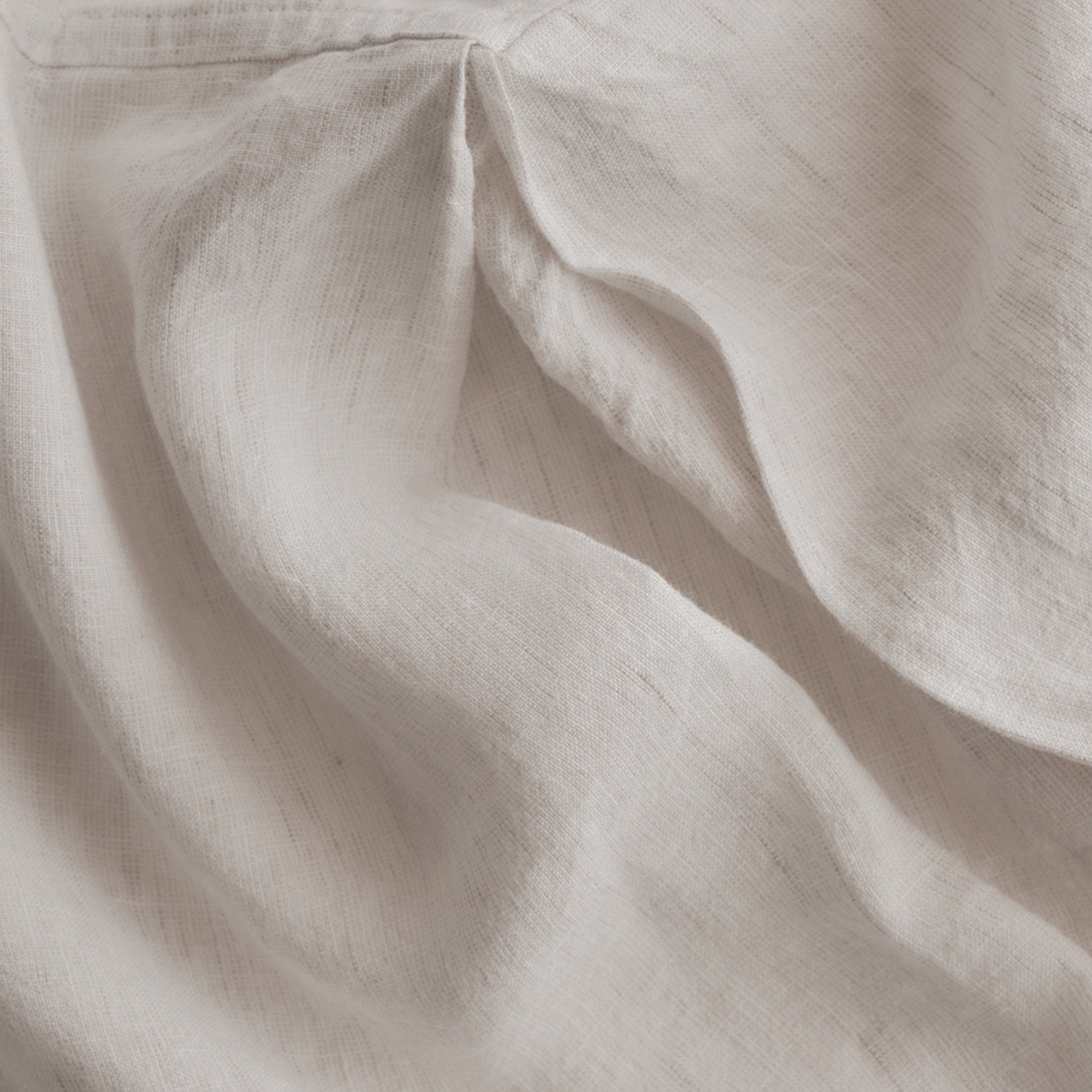 Basix Linen Bed Skirt - Petra