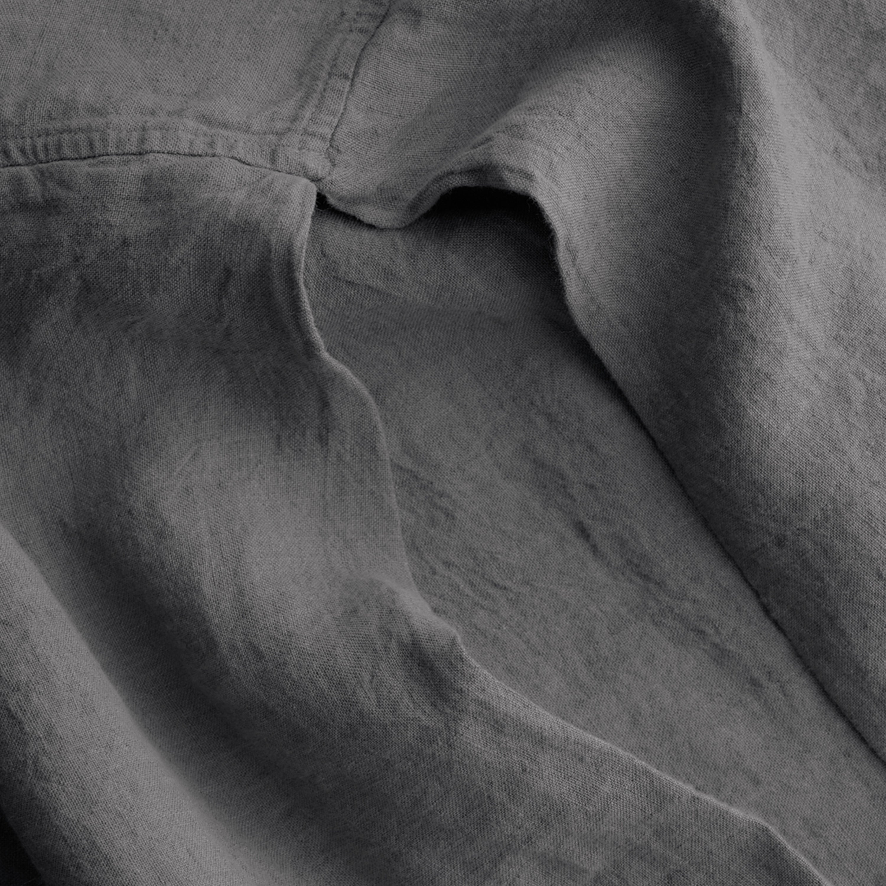 Basix Linen Bed Skirt - Tempest