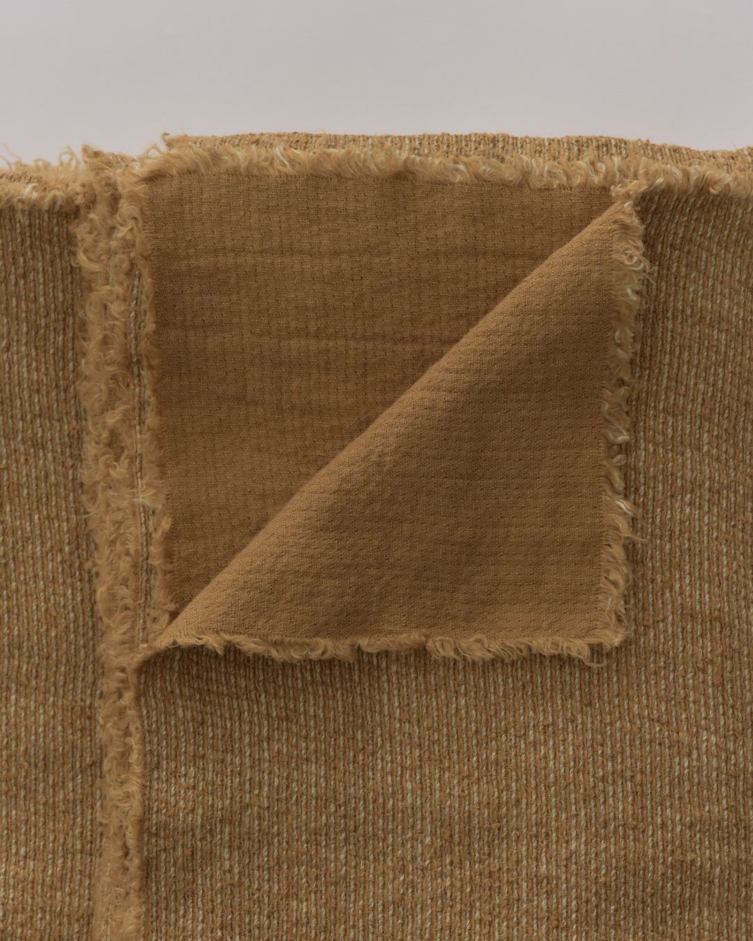 Flocca Heavyweight Linen Bedcover - Russo/Lina