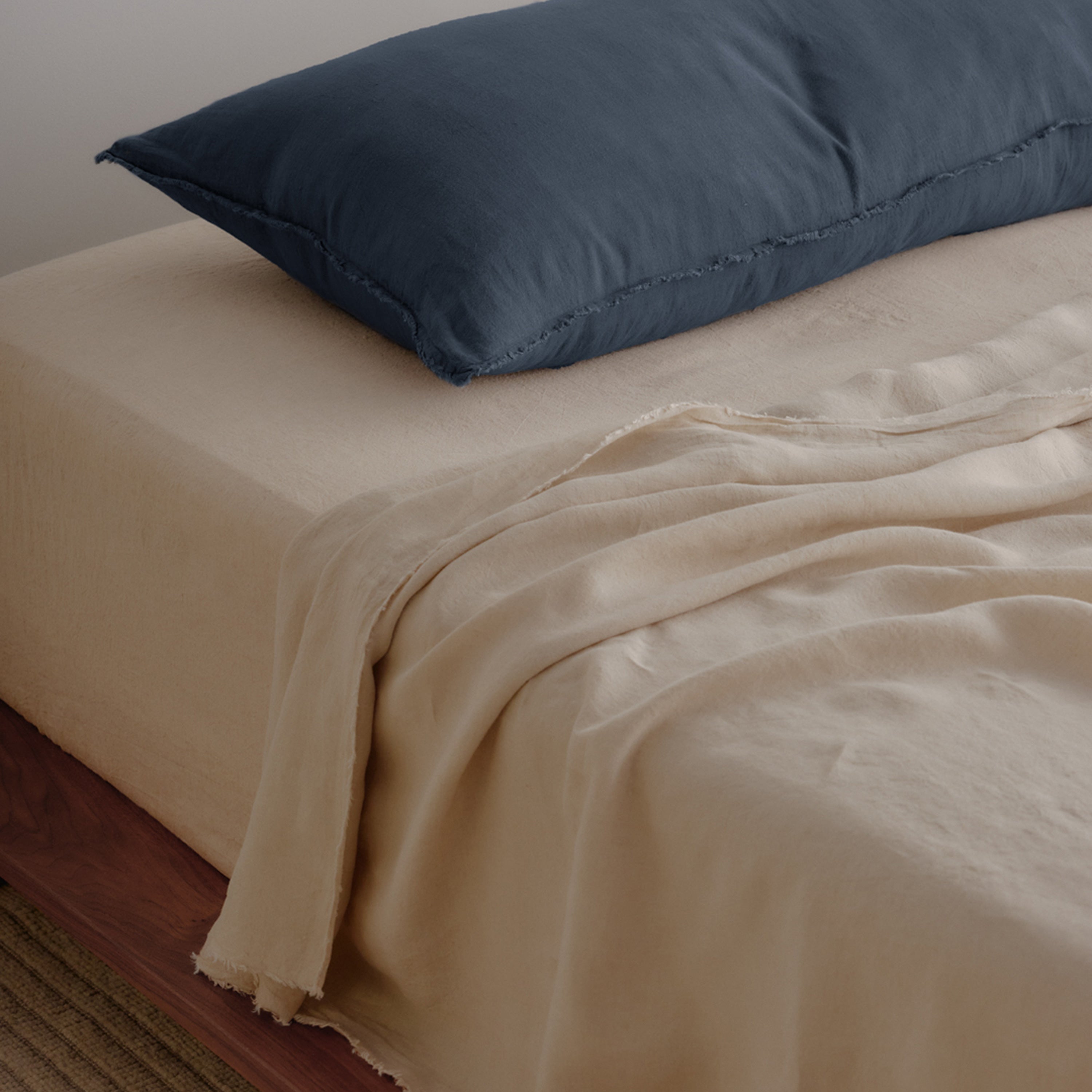 Flocca Linen Body Pillow - Bateau