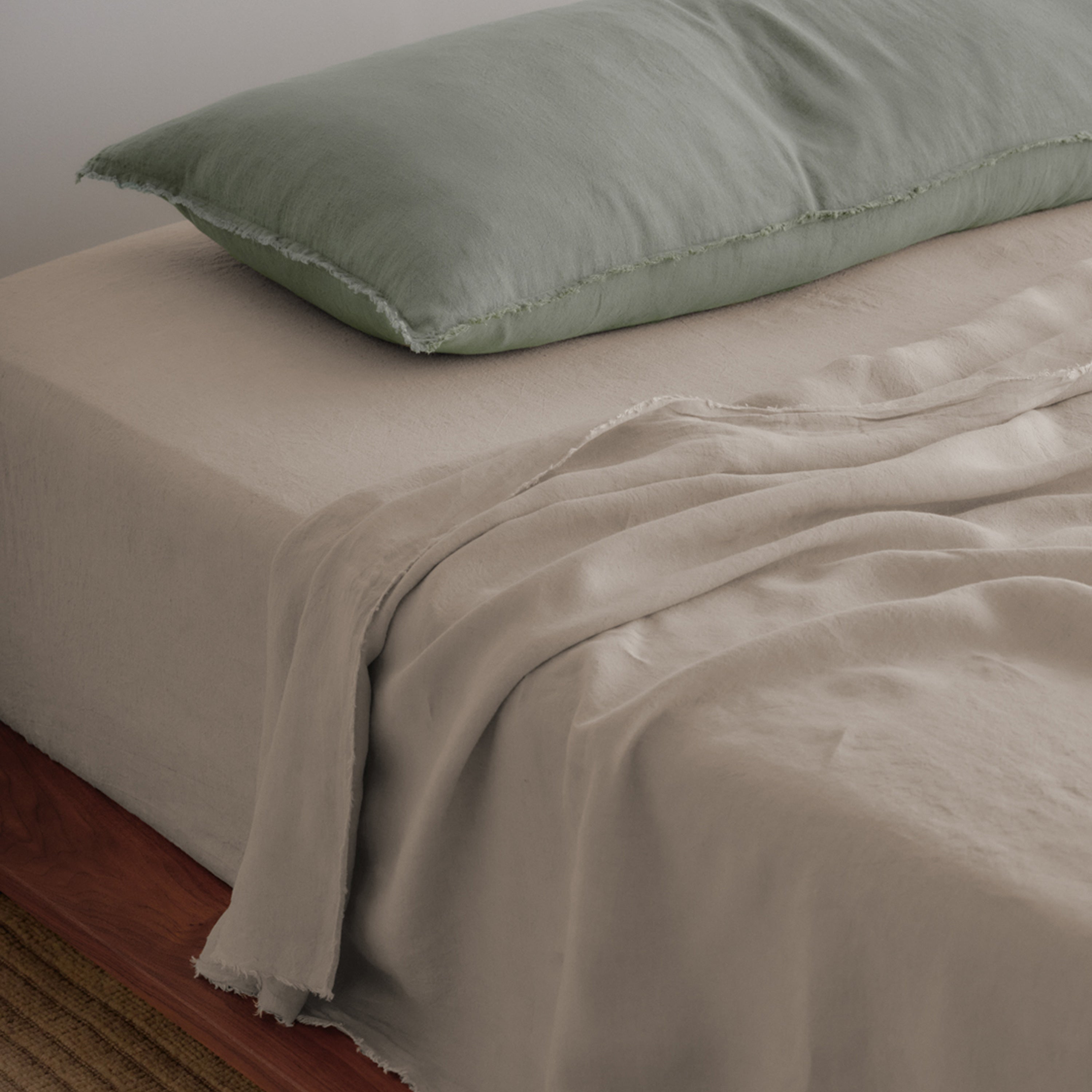 Flocca Linen Body Pillow - Mare