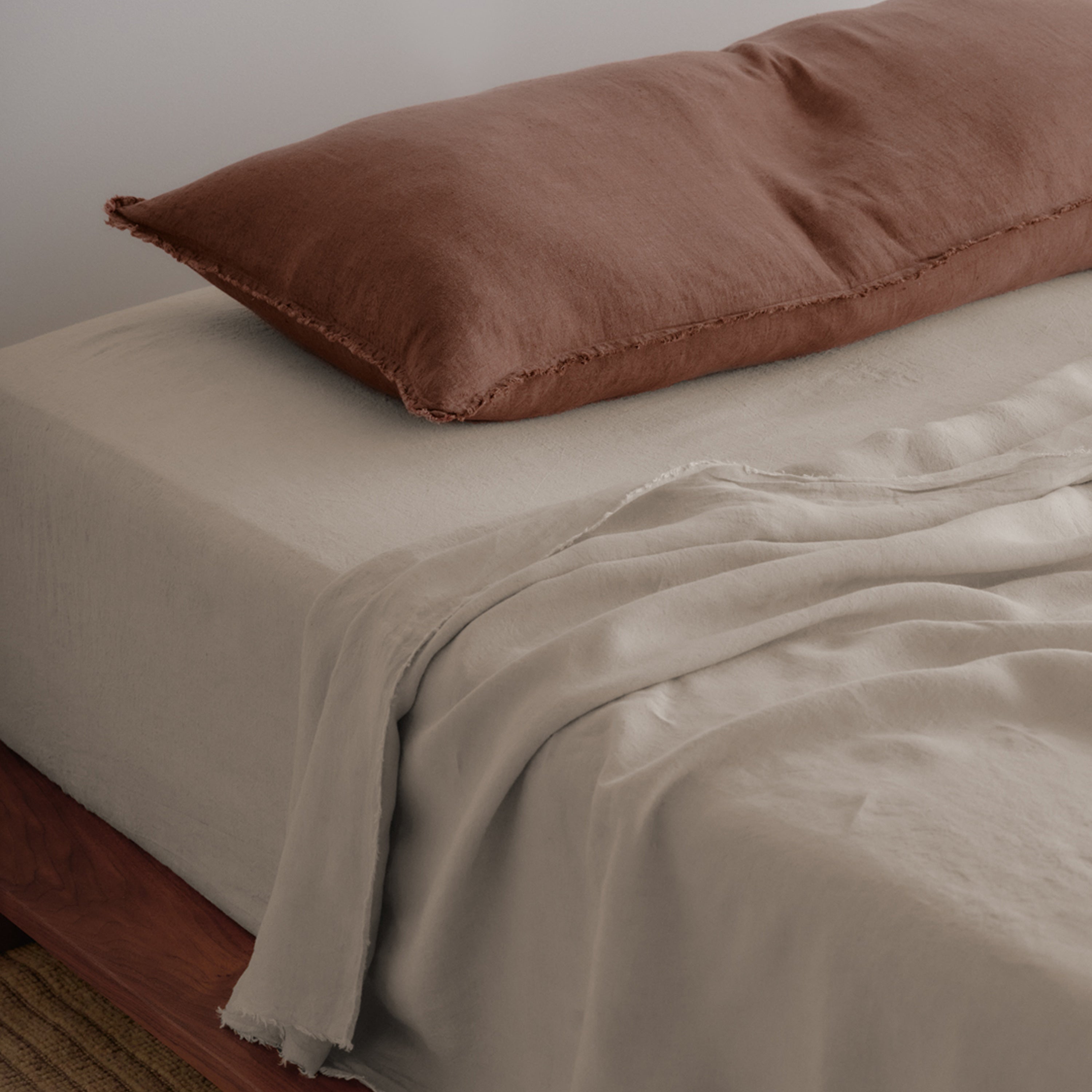 Flocca Linen Body Pillow - Moro