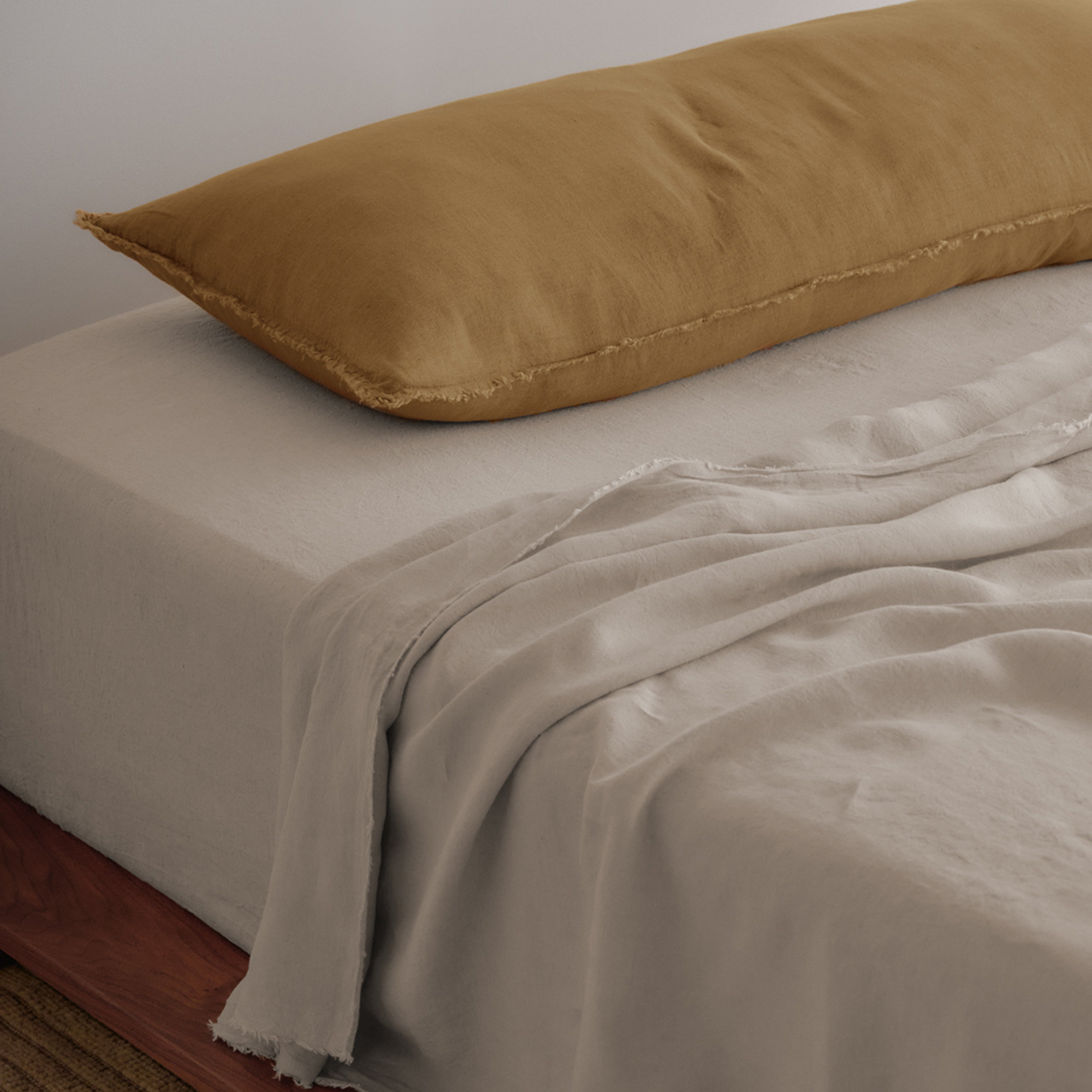 Flocca Linen Body Pillow - Russo