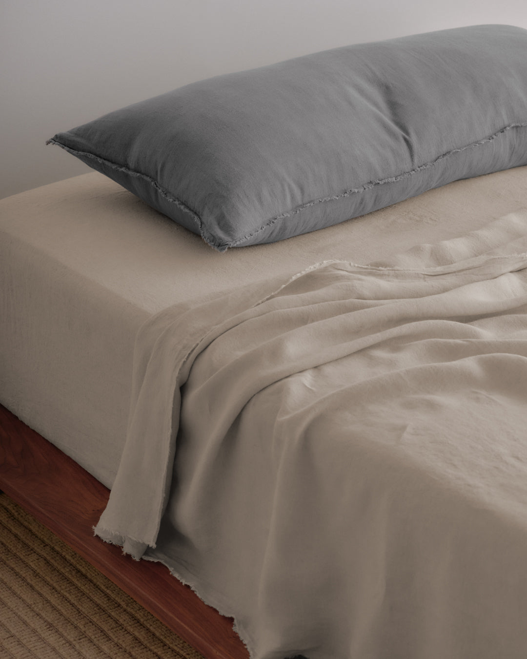 Long Body Pillow | Charcoal Grey