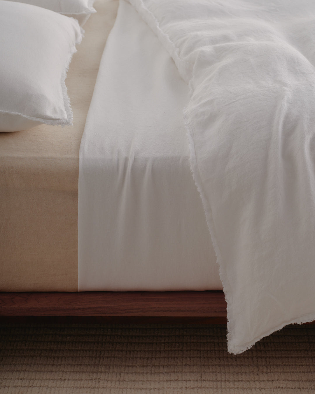 Linen Duvet Cover | Antique White