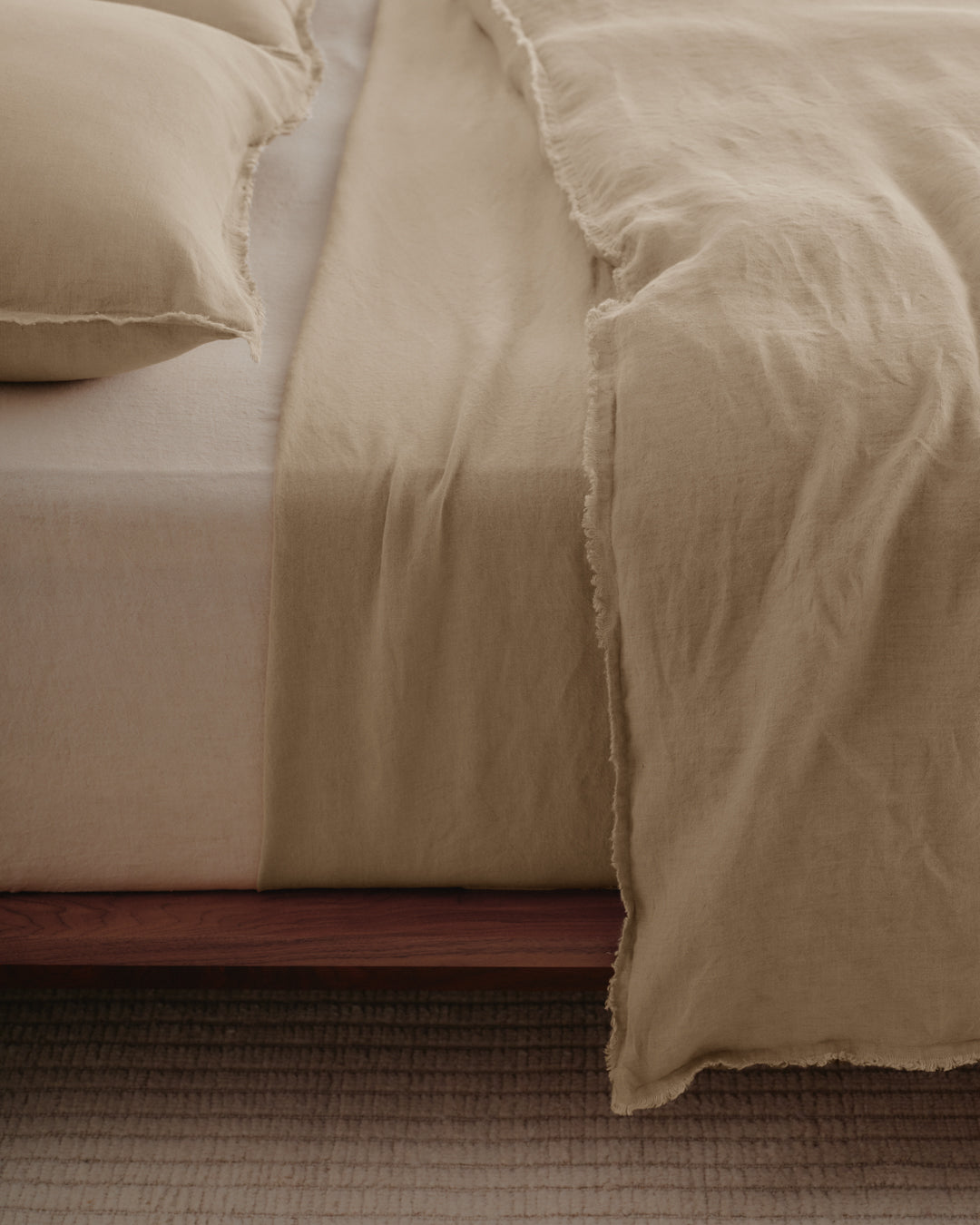 Linen Duvet Cover | Caramel Tone