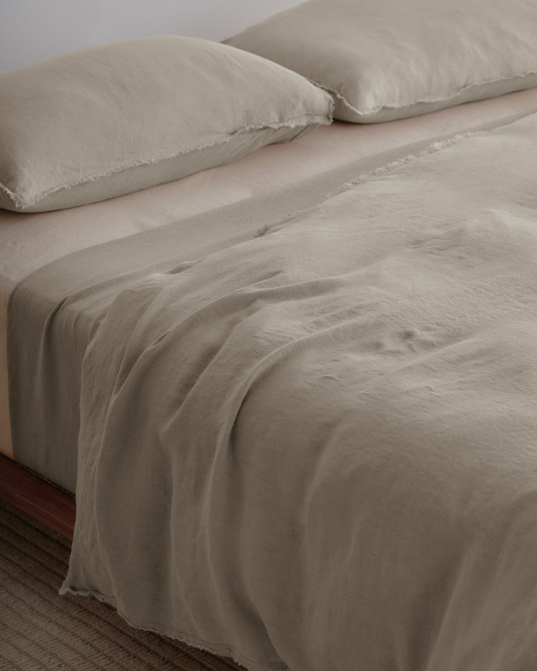 Linen Duvet Cover | Classic Taupe