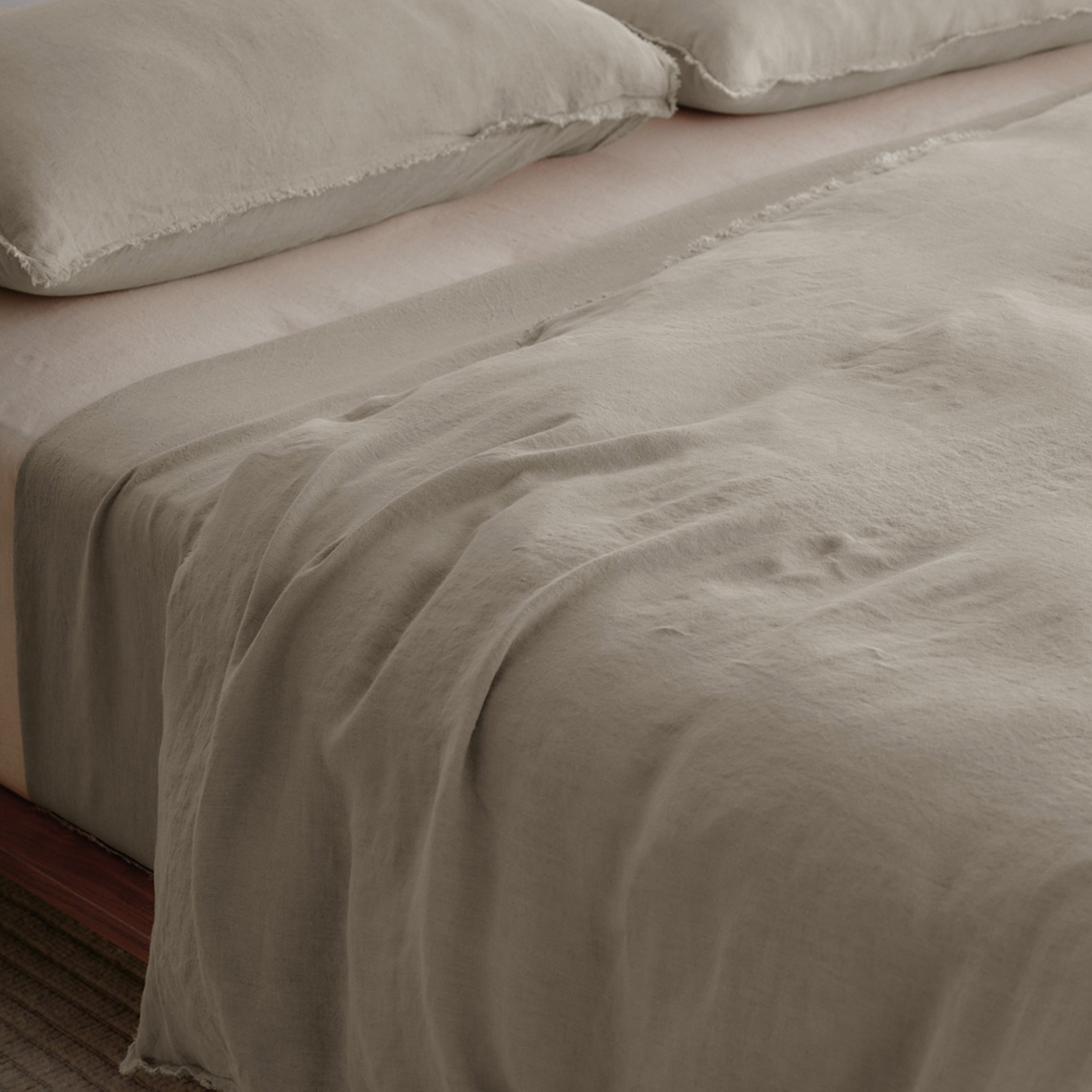 Flocca Linen Duvet Cover - Cep