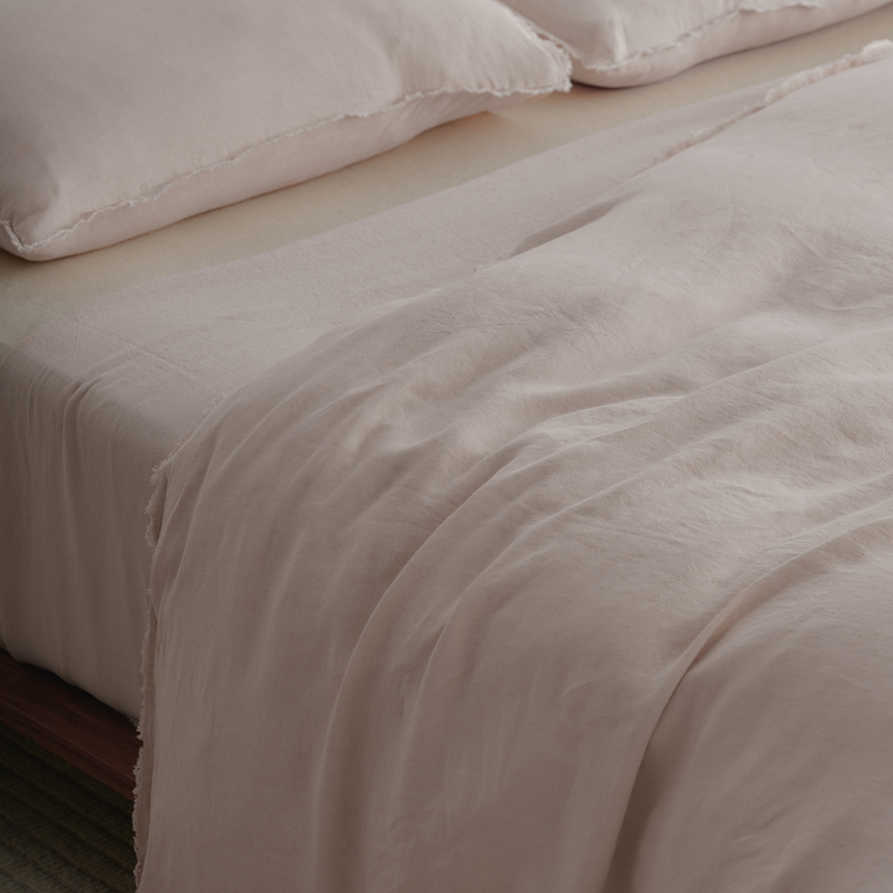 Flocca Linen Duvet Cover - Floss