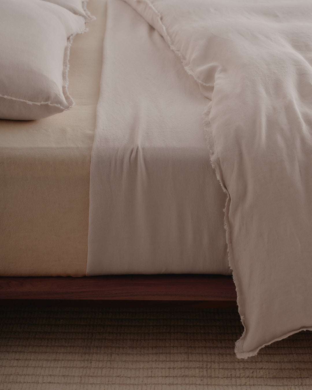 Linen Duvet Cover | Earthy Pink