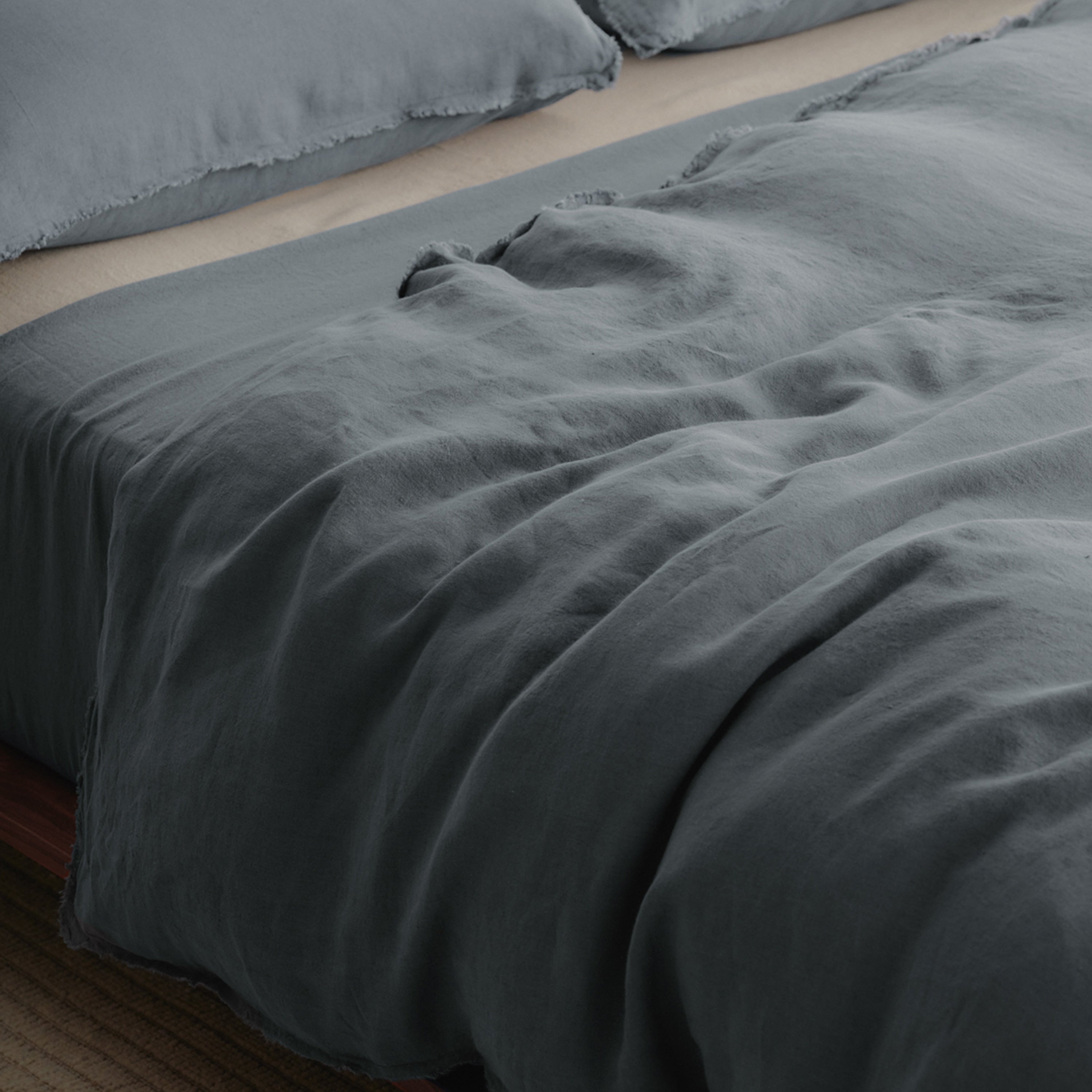 Flocca Linen Duvet Cover - Fonda