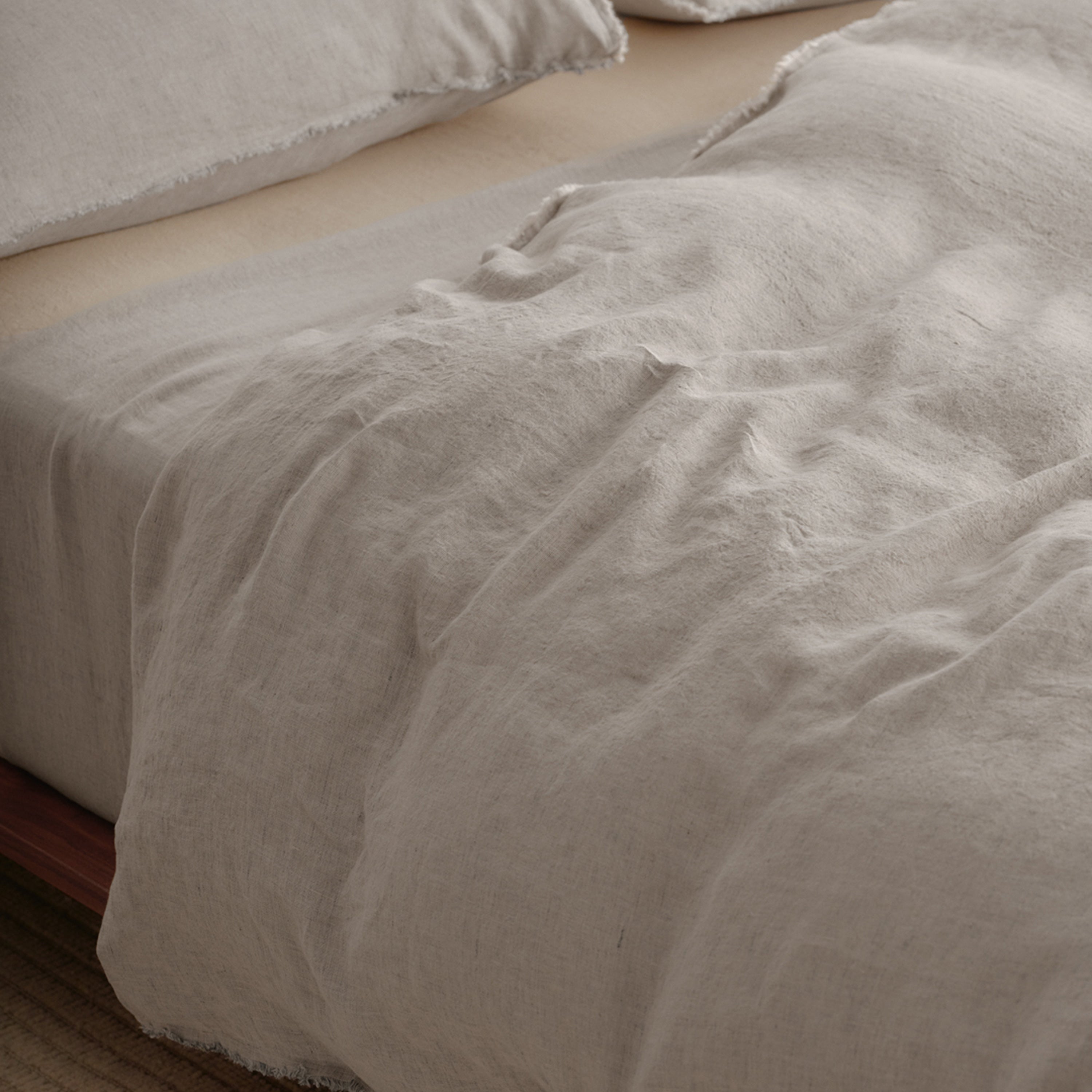 Flocca Linen Duvet Cover - Kali