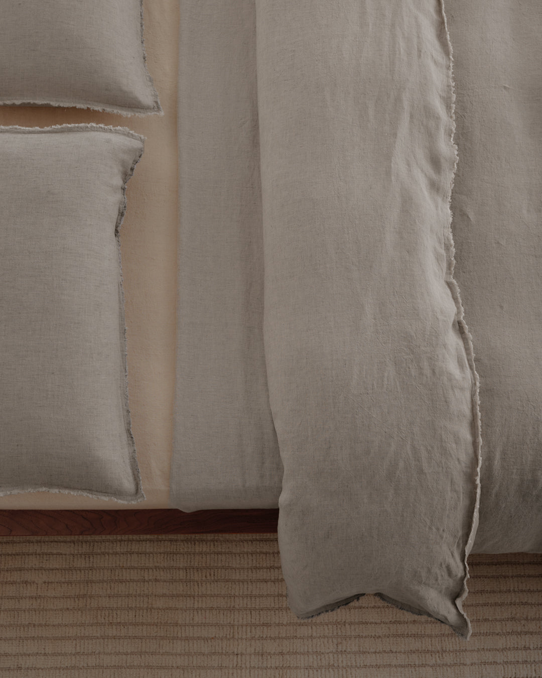 Linen Duvet Cover | Sandy Grey