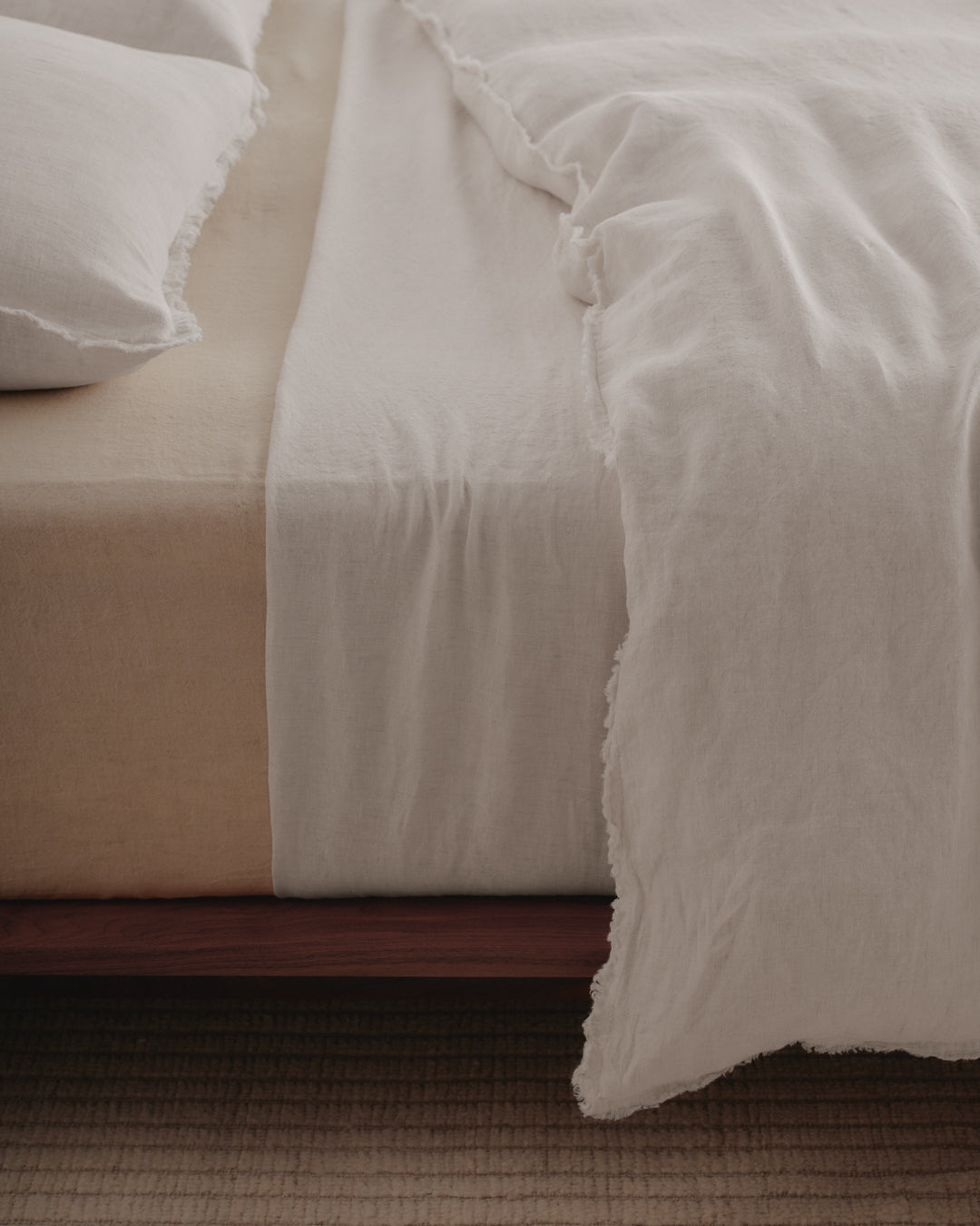 Linen Duvet Cover | Pale Stone