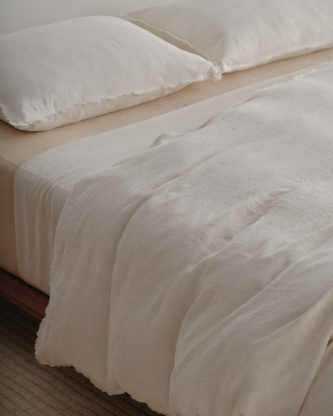 Linen Duvet Cover | Pale Stone