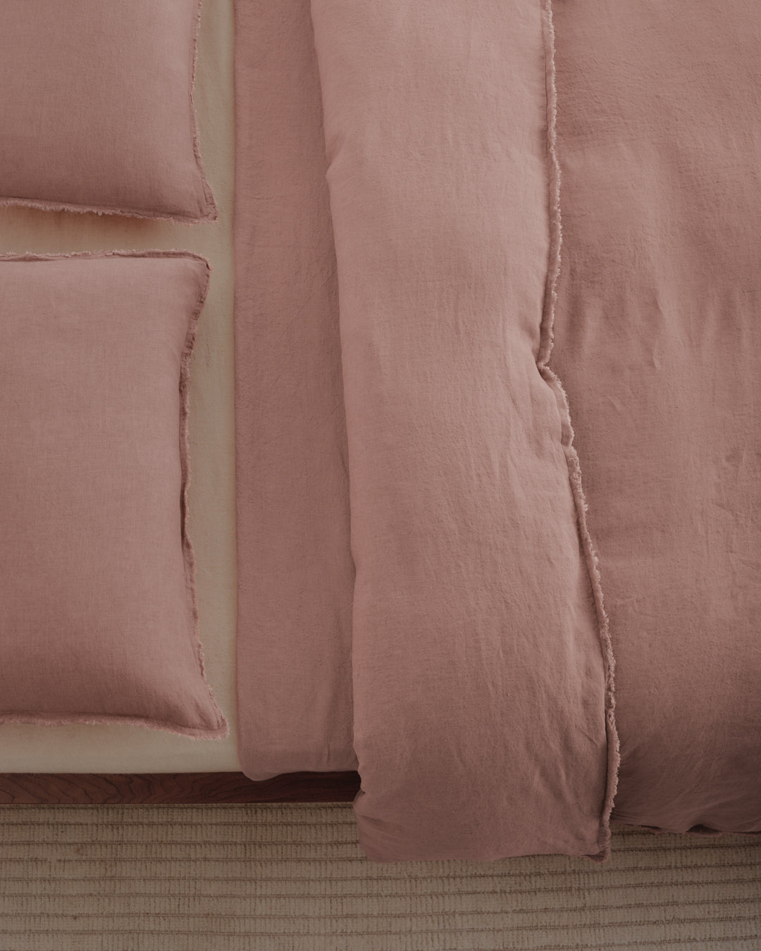Linen Duvet Cover | Clay Pink