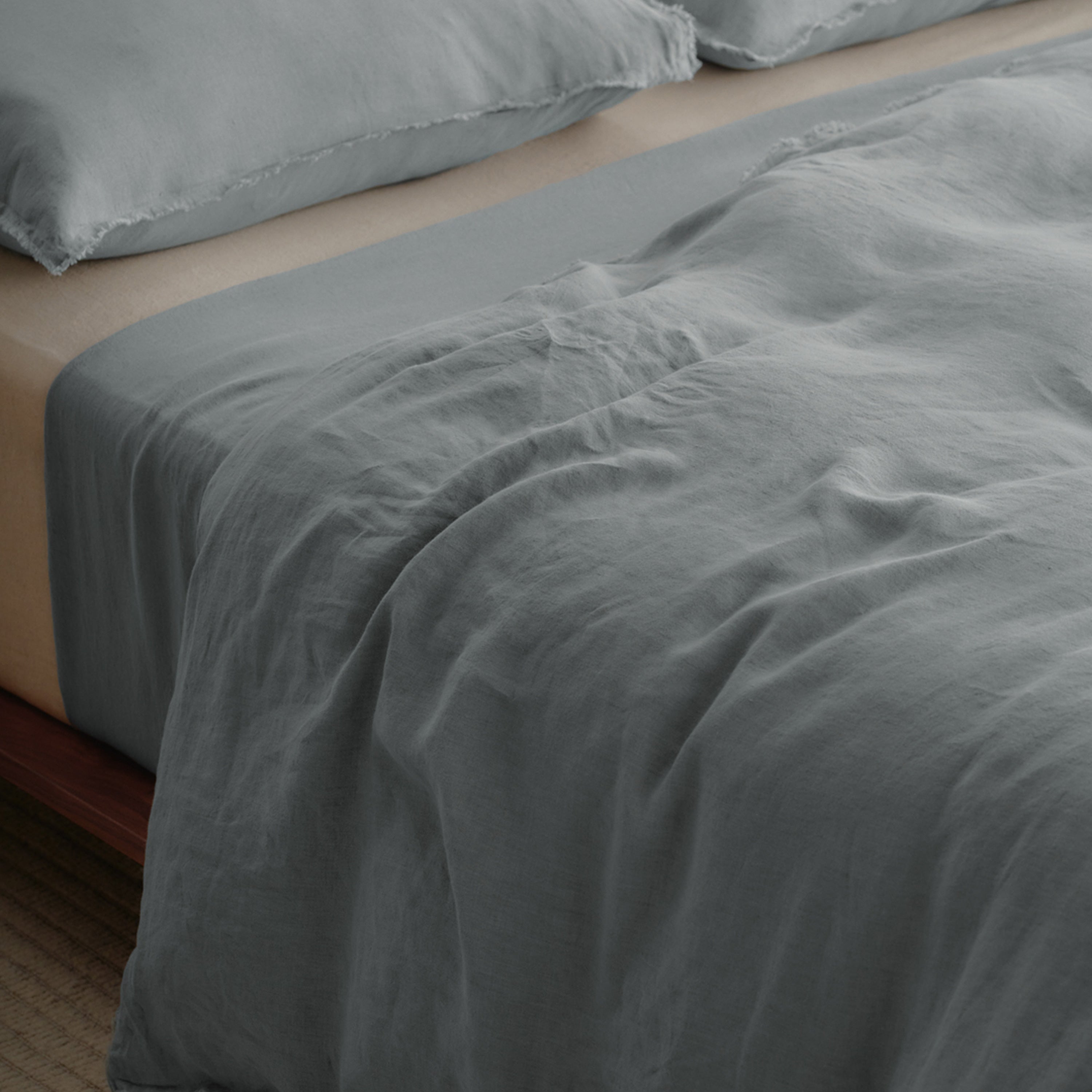 Flocca Linen Duvet Cover - Roy