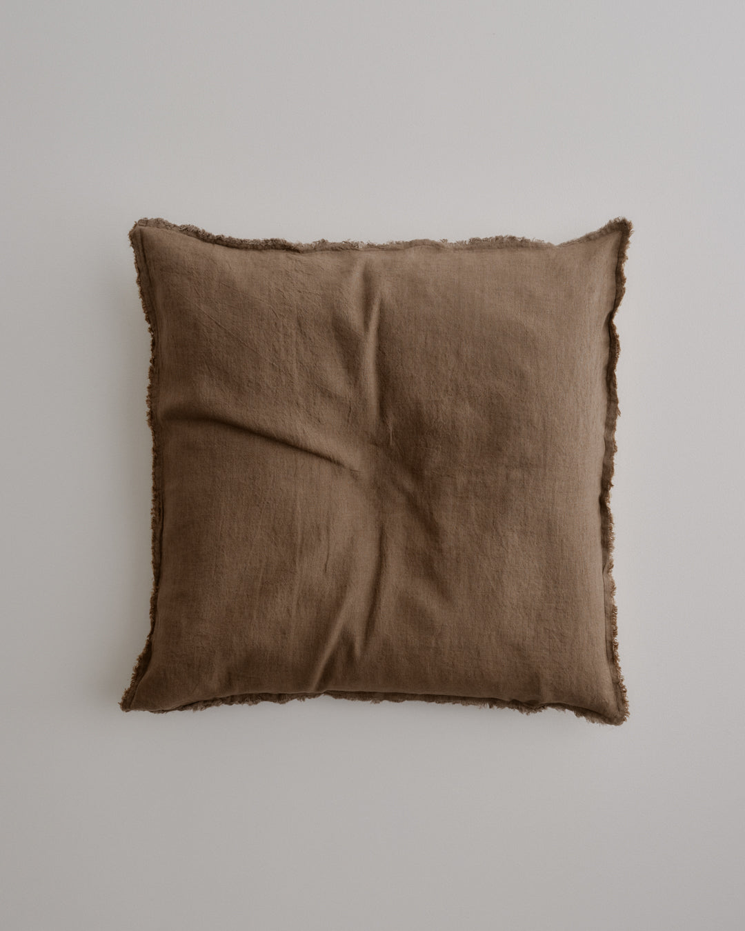 European Linen Pillowcase | Chocolate Brown