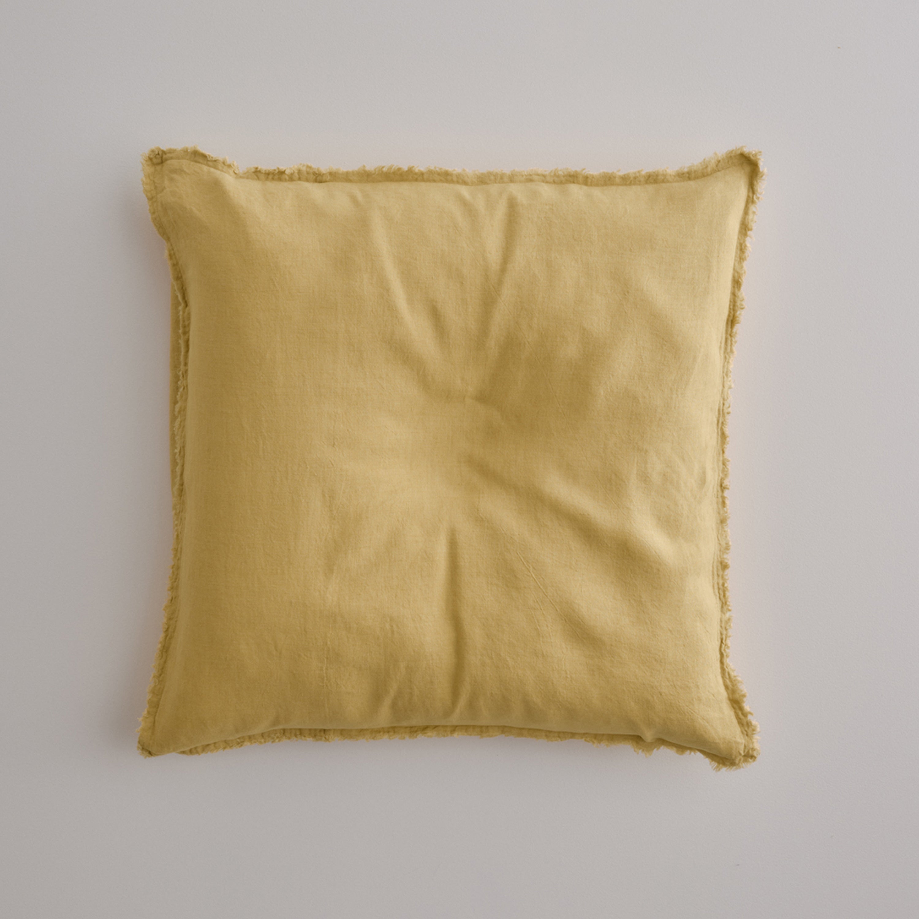 Flocca Linen Euro Sham - Maiz