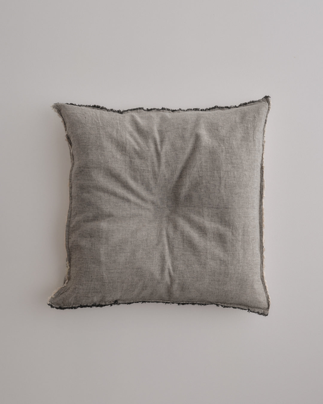 European Linen Pillowcases | Muted Black