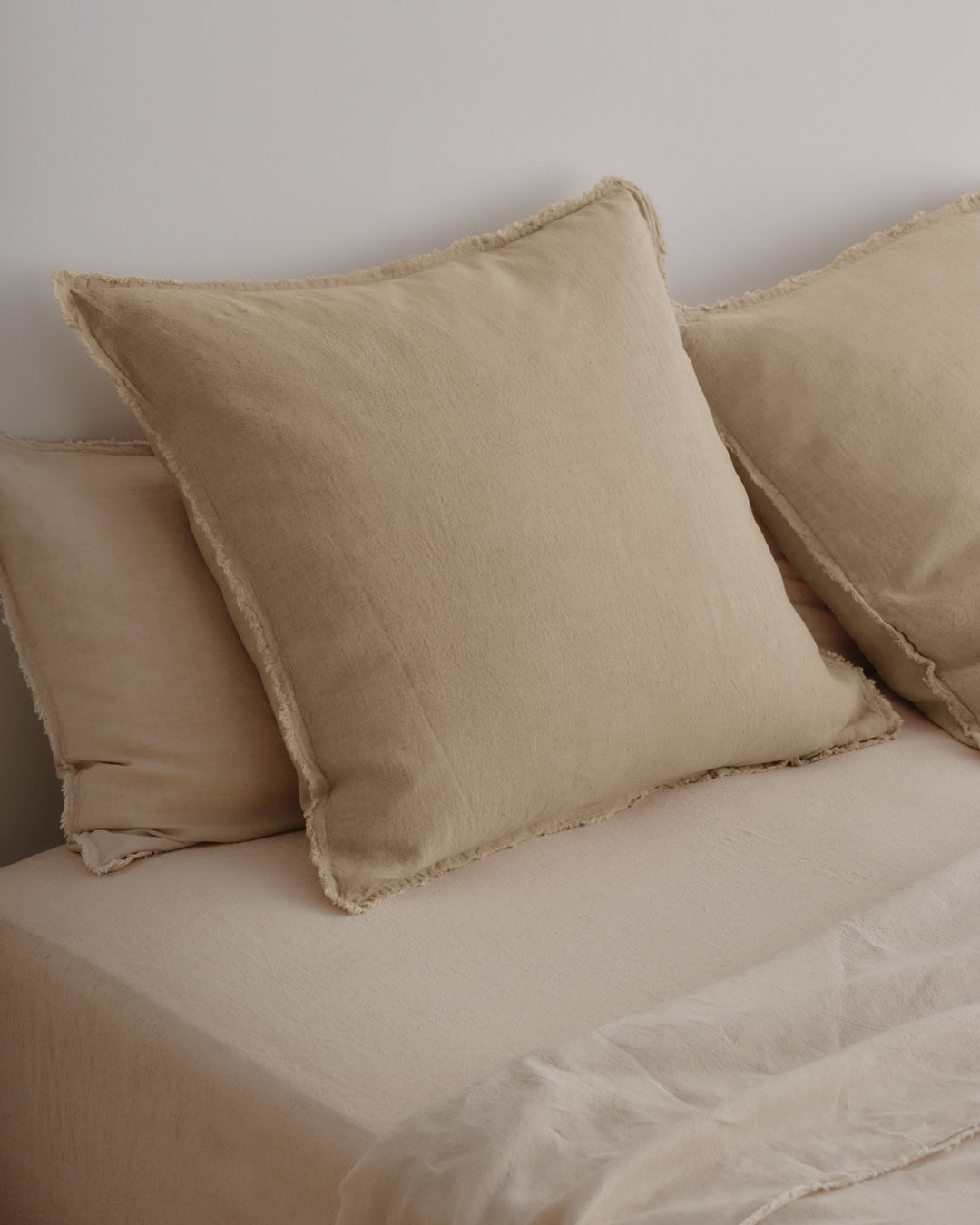 European Linen Pillowcases | Caramel Tone